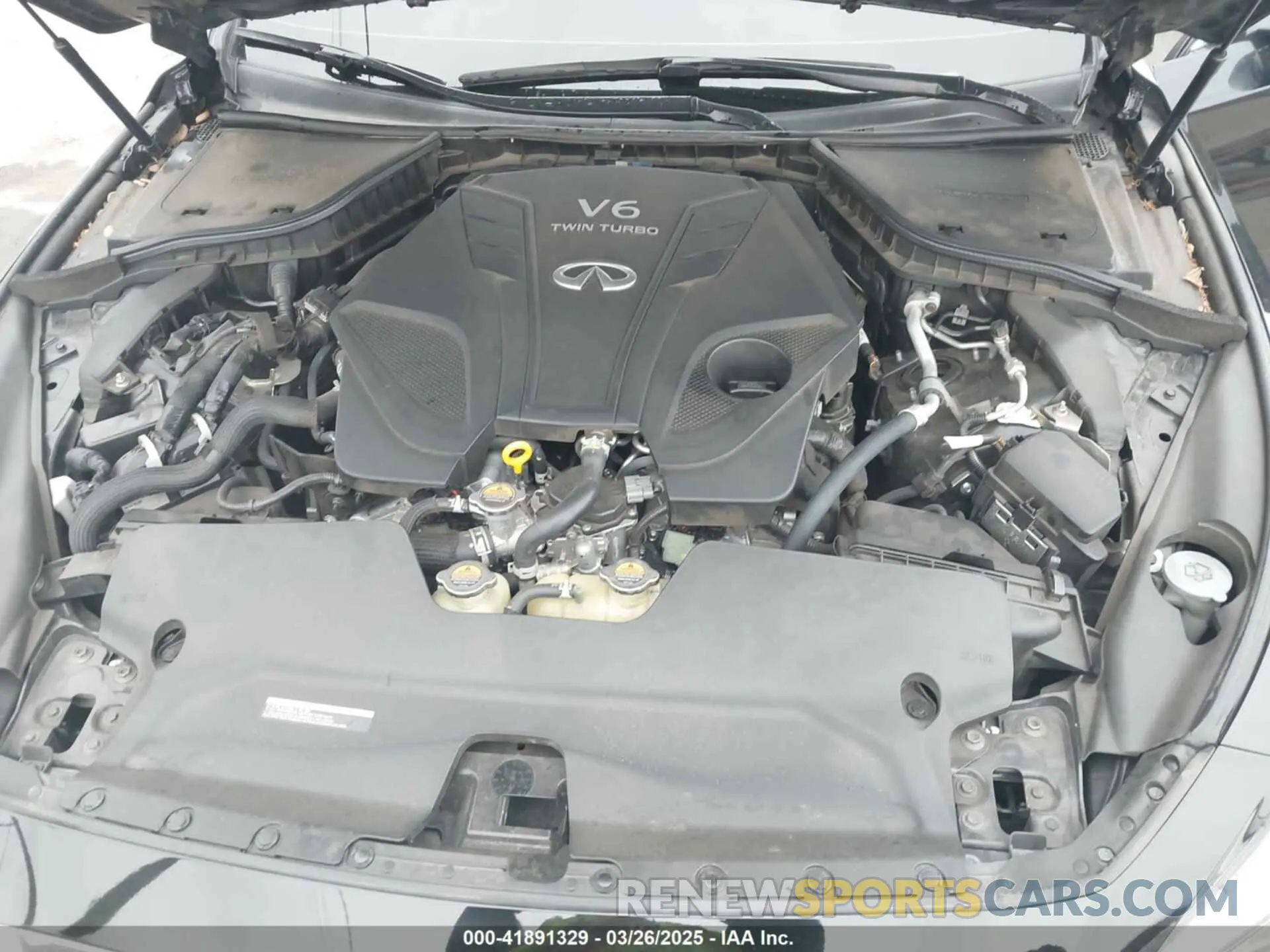 10 Photograph of a damaged car JN1EV7CP9NM310580 INFINITI Q50 2022