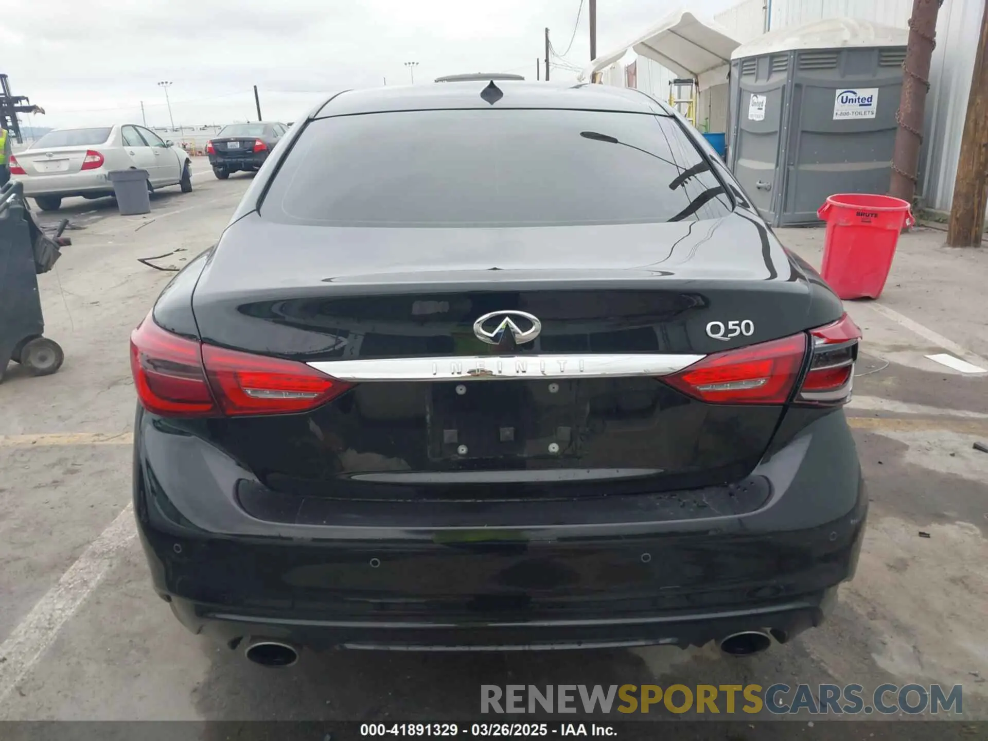 16 Photograph of a damaged car JN1EV7CP9NM310580 INFINITI Q50 2022