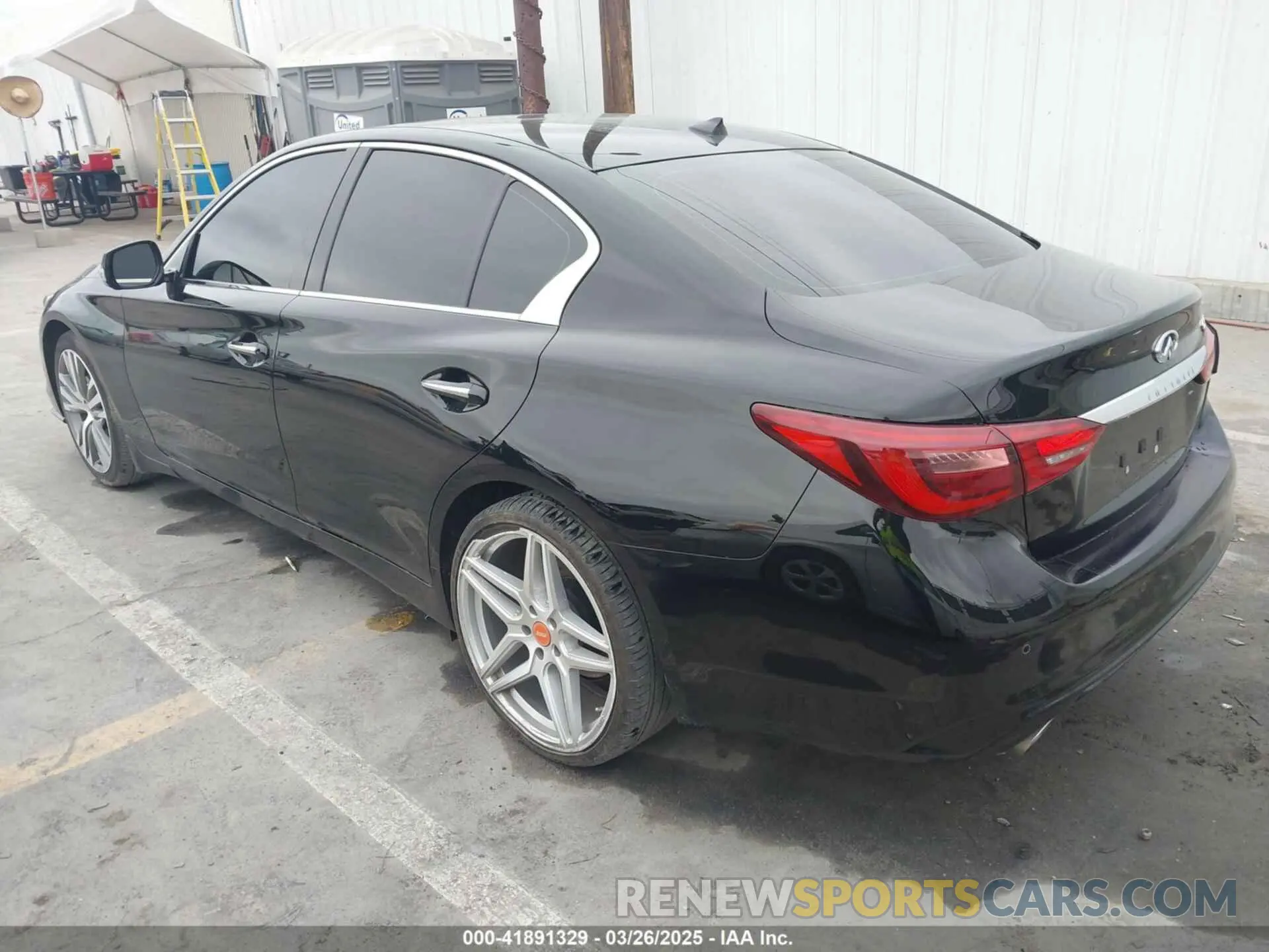 3 Photograph of a damaged car JN1EV7CP9NM310580 INFINITI Q50 2022
