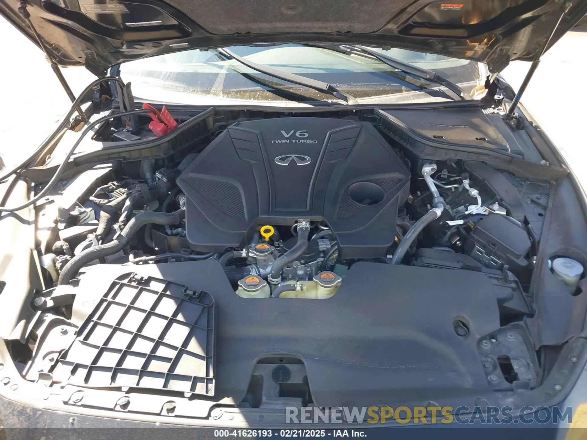 10 Photograph of a damaged car JN1EV7CPXNM310281 INFINITI Q50 2022
