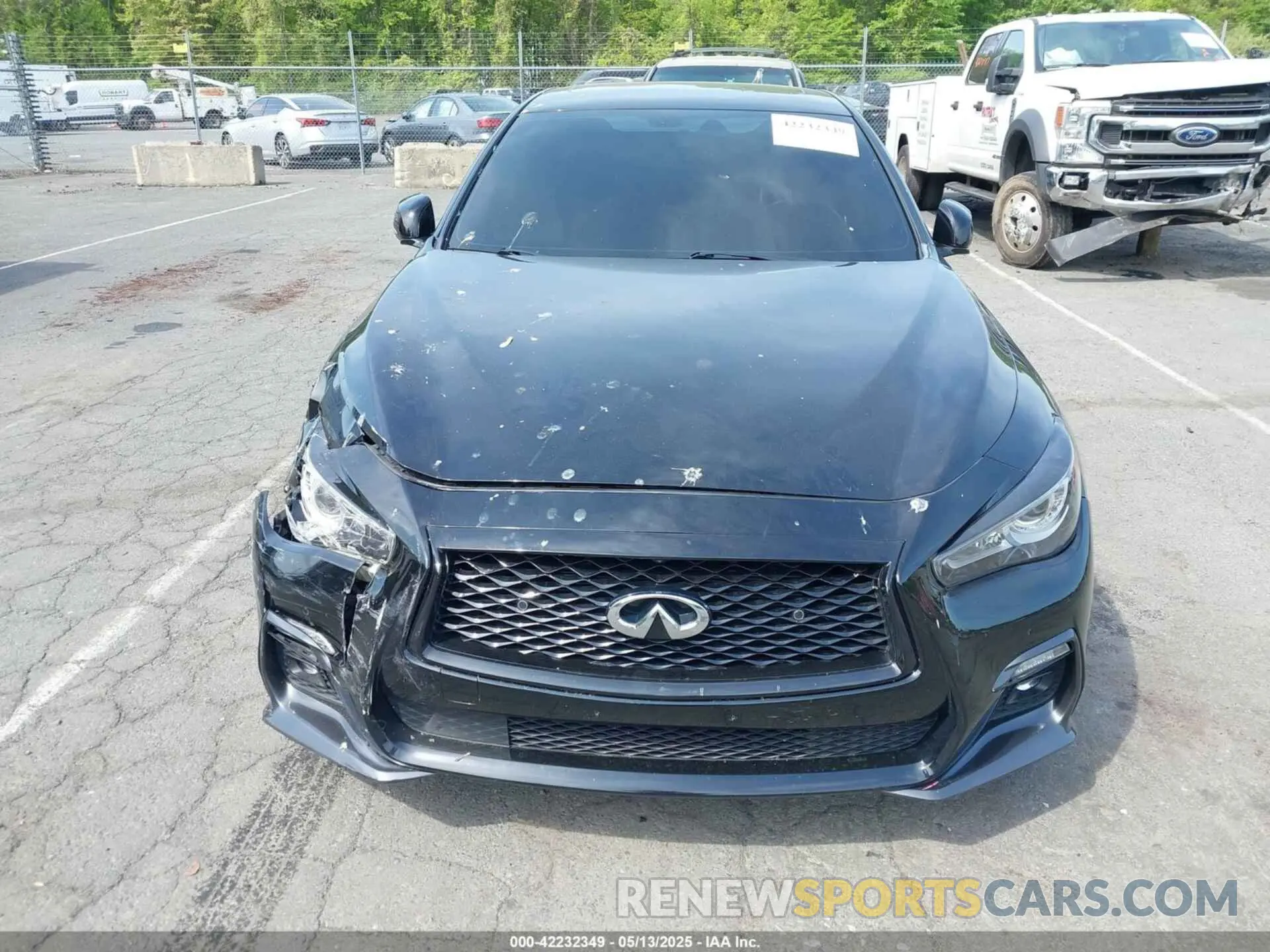 12 Photograph of a damaged car JN1EV7CR9NM340857 INFINITI Q50 2022