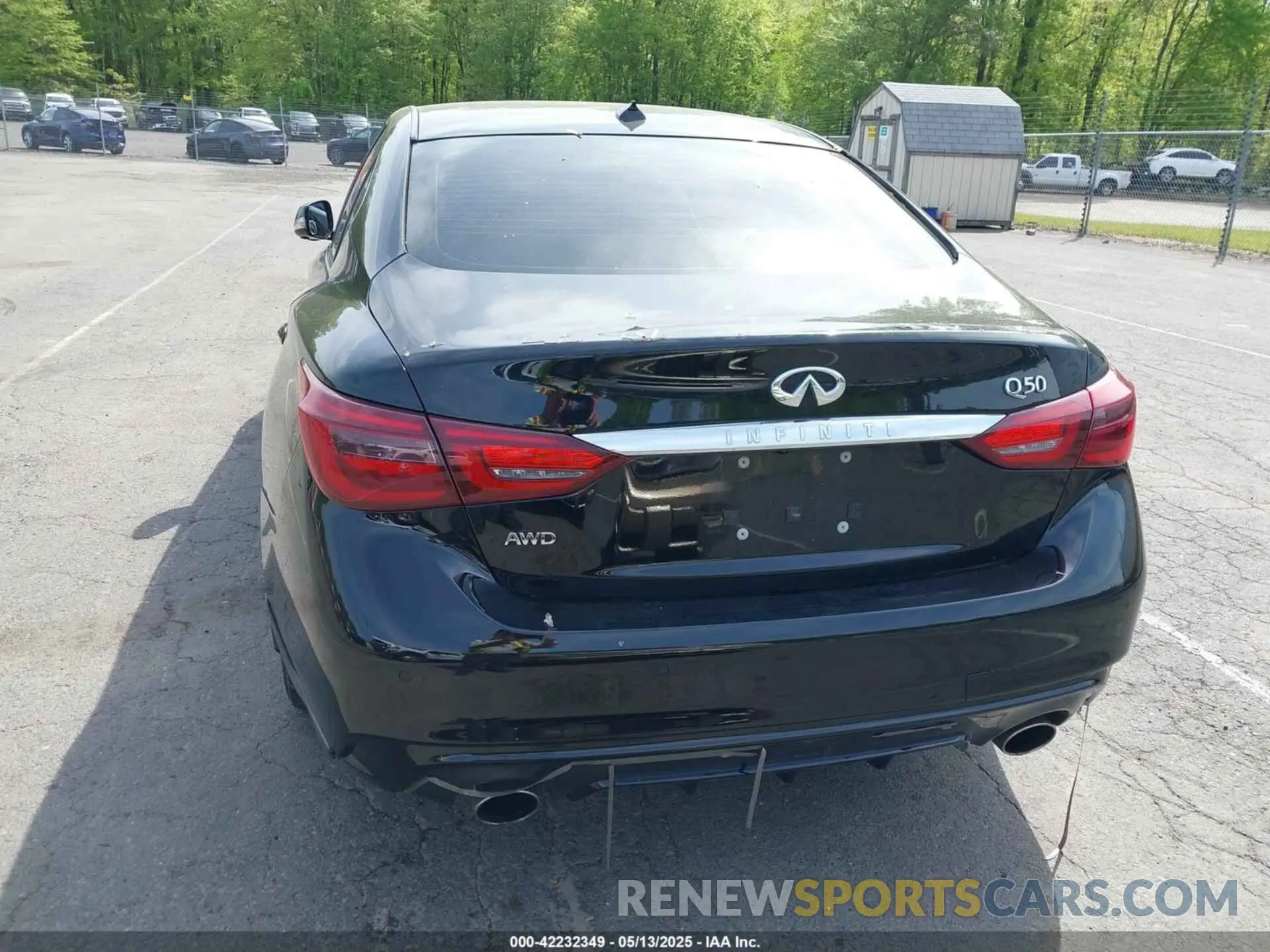 16 Photograph of a damaged car JN1EV7CR9NM340857 INFINITI Q50 2022