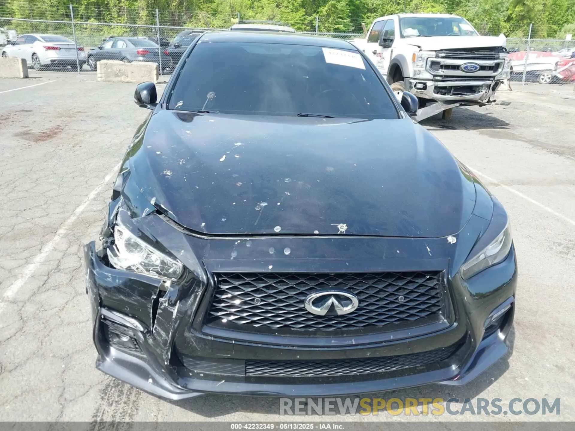 18 Photograph of a damaged car JN1EV7CR9NM340857 INFINITI Q50 2022