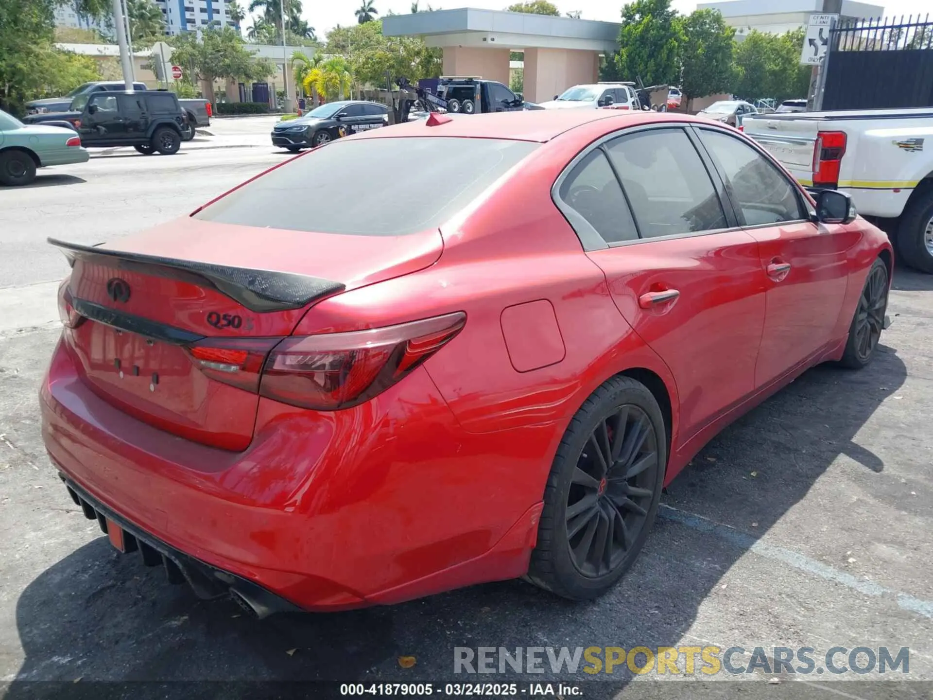 4 Photograph of a damaged car JN1FV7DP0NM370170 INFINITI Q50 2022