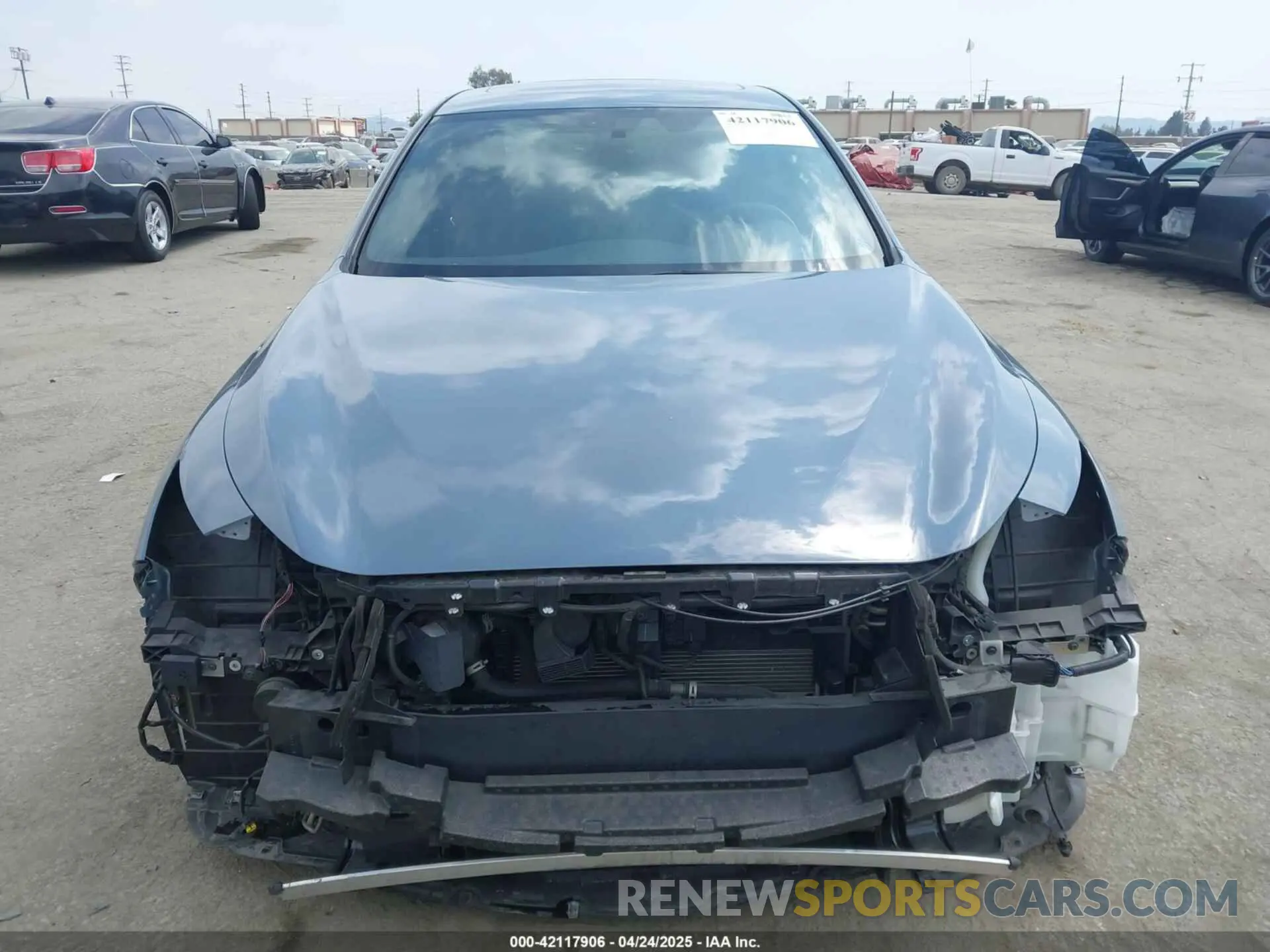 13 Photograph of a damaged car JN1FV7DP3NM370129 INFINITI Q50 2022