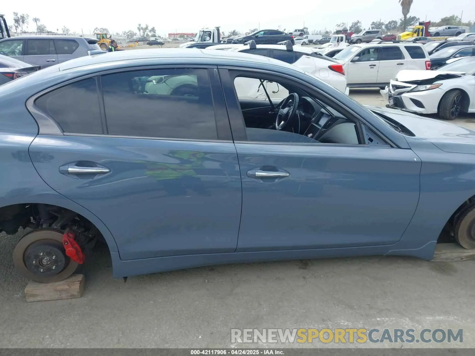 14 Photograph of a damaged car JN1FV7DP3NM370129 INFINITI Q50 2022
