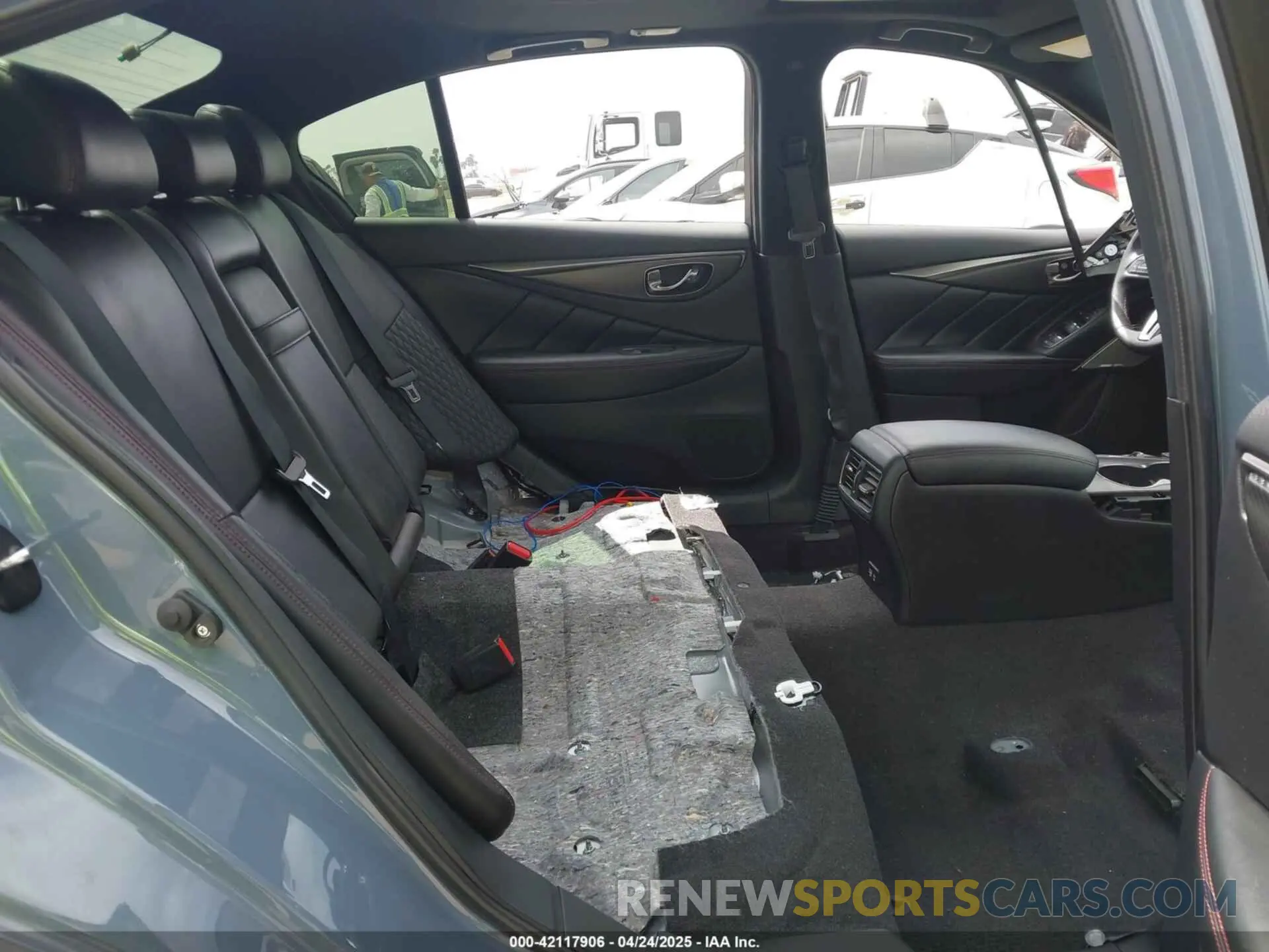 8 Photograph of a damaged car JN1FV7DP3NM370129 INFINITI Q50 2022