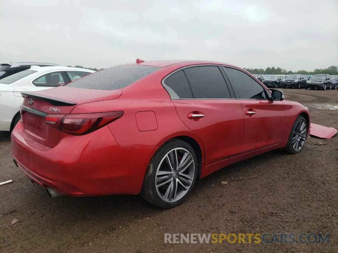 3 Photograph of a damaged car JN1FV7DR9NM390256 INFINITI Q50 2022