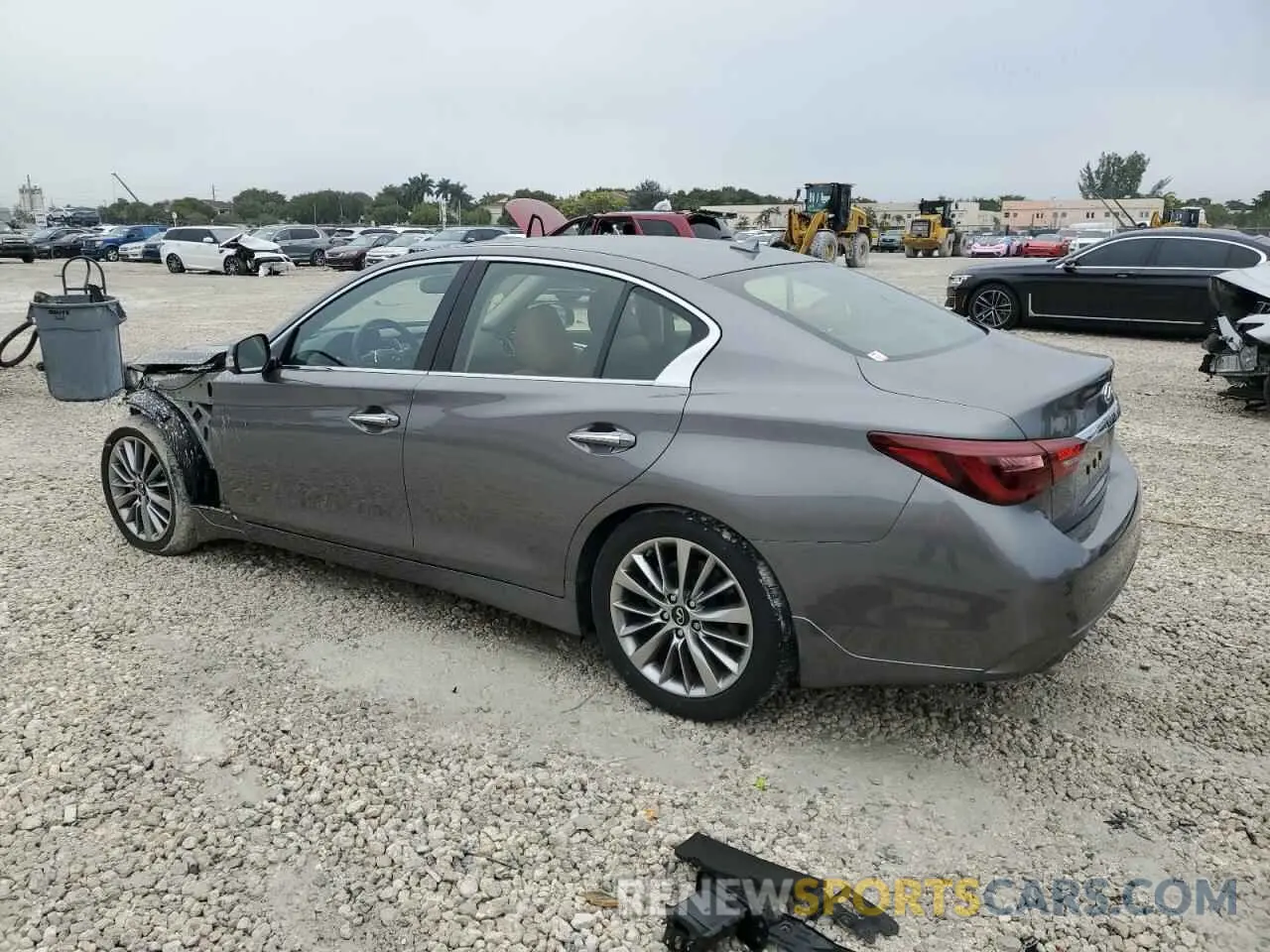 2 Photograph of a damaged car JN1EV7BP1PM510616 INFINITI Q50 2023