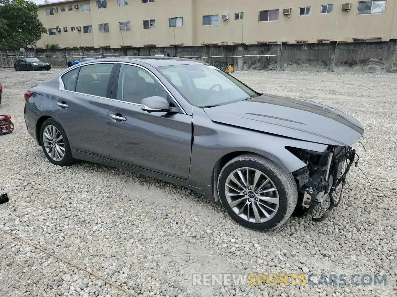 4 Photograph of a damaged car JN1EV7BP1PM510616 INFINITI Q50 2023