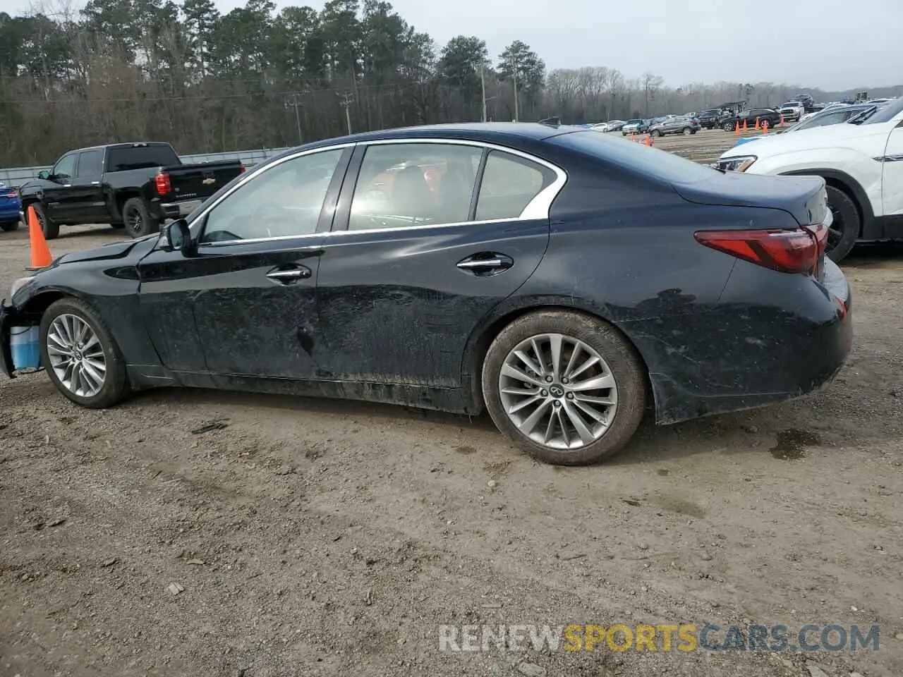 2 Photograph of a damaged car JN1EV7BP5PM510800 INFINITI Q50 2023