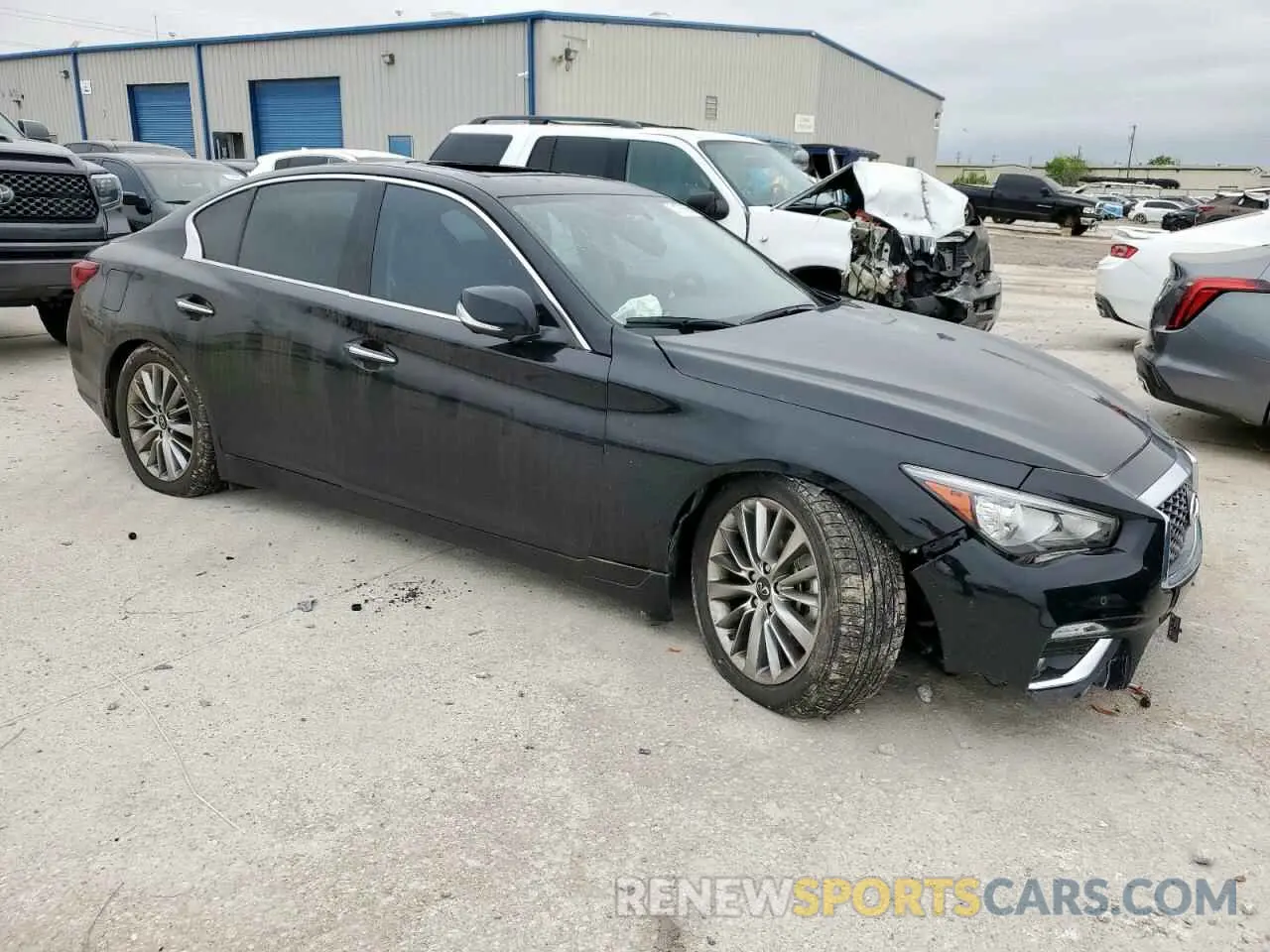 4 Photograph of a damaged car JN1EV7BP5PM511106 INFINITI Q50 2023