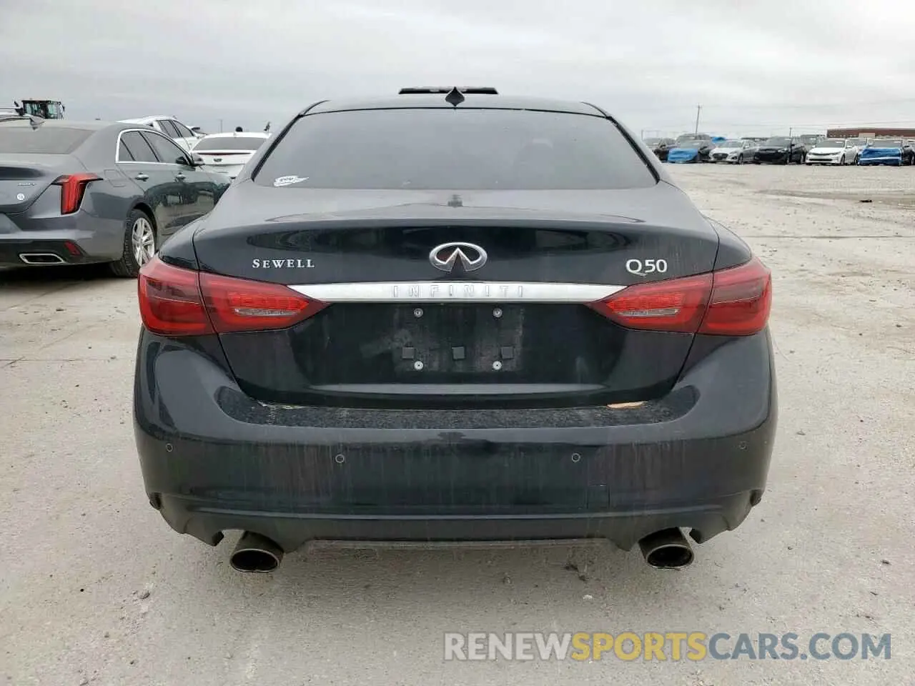 6 Photograph of a damaged car JN1EV7BP5PM511106 INFINITI Q50 2023