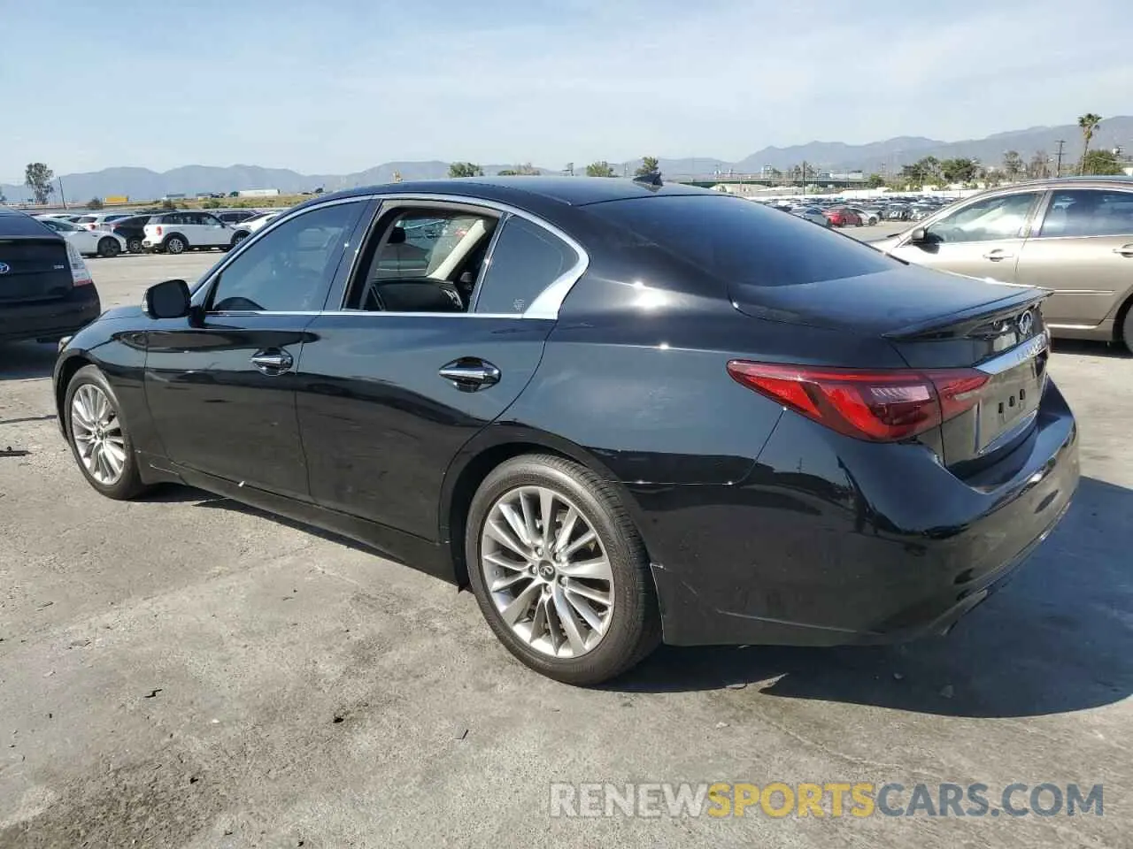 2 Photograph of a damaged car JN1EV7BP7PM511284 INFINITI Q50 2023