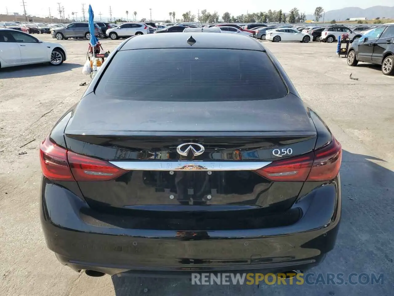 6 Photograph of a damaged car JN1EV7BP7PM511284 INFINITI Q50 2023