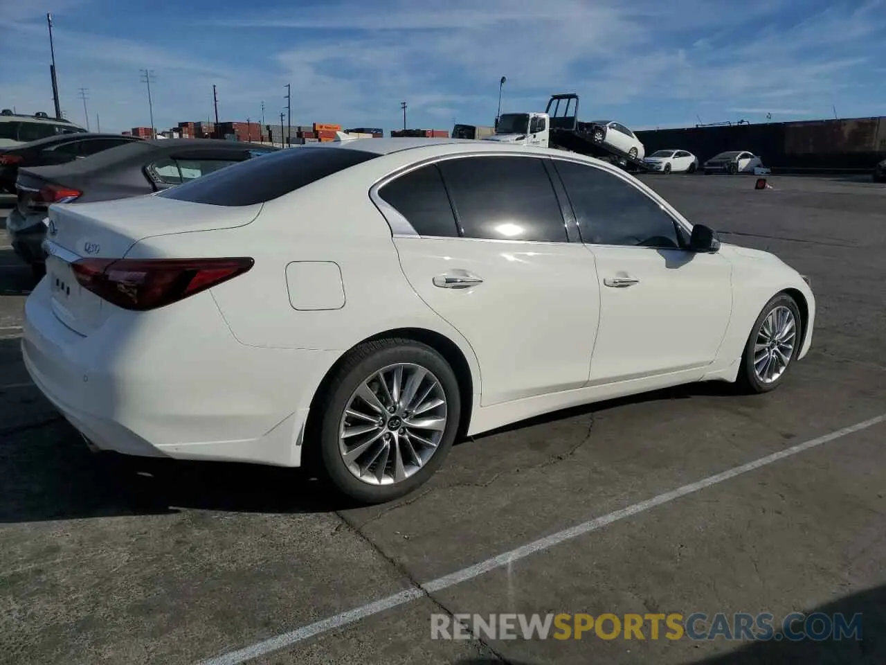 3 Photograph of a damaged car JN1EV7BP8PM511178 INFINITI Q50 2023