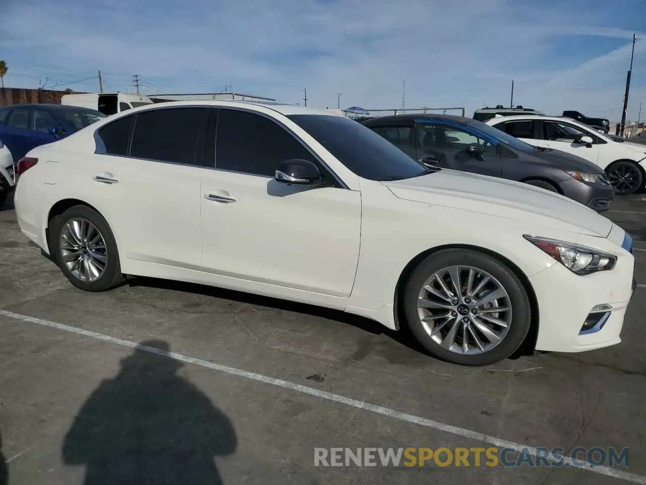 4 Photograph of a damaged car JN1EV7BP8PM511178 INFINITI Q50 2023