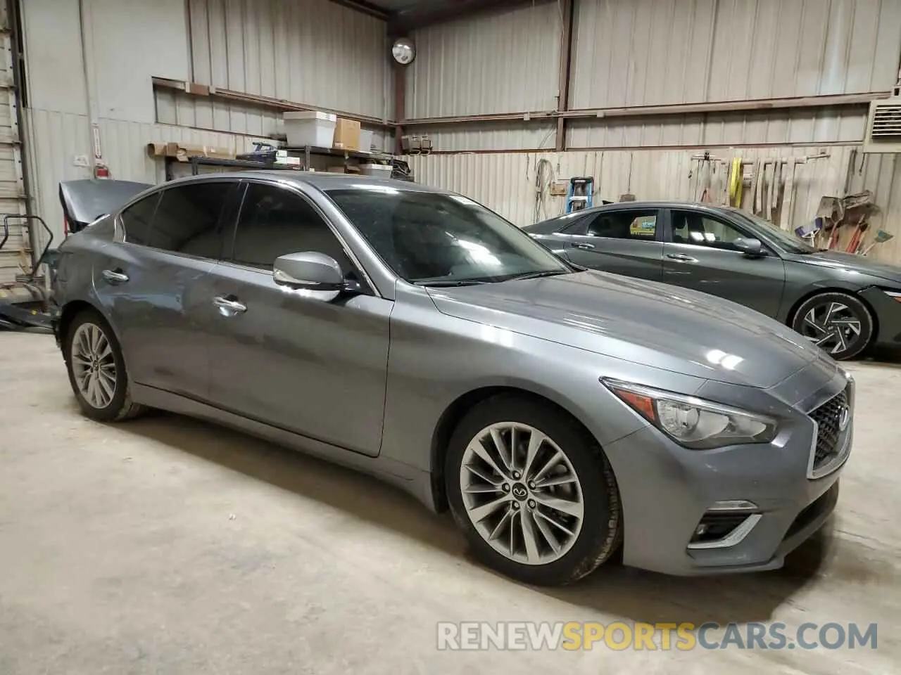 4 Photograph of a damaged car JN1EV7BP9PM512226 INFINITI Q50 2023