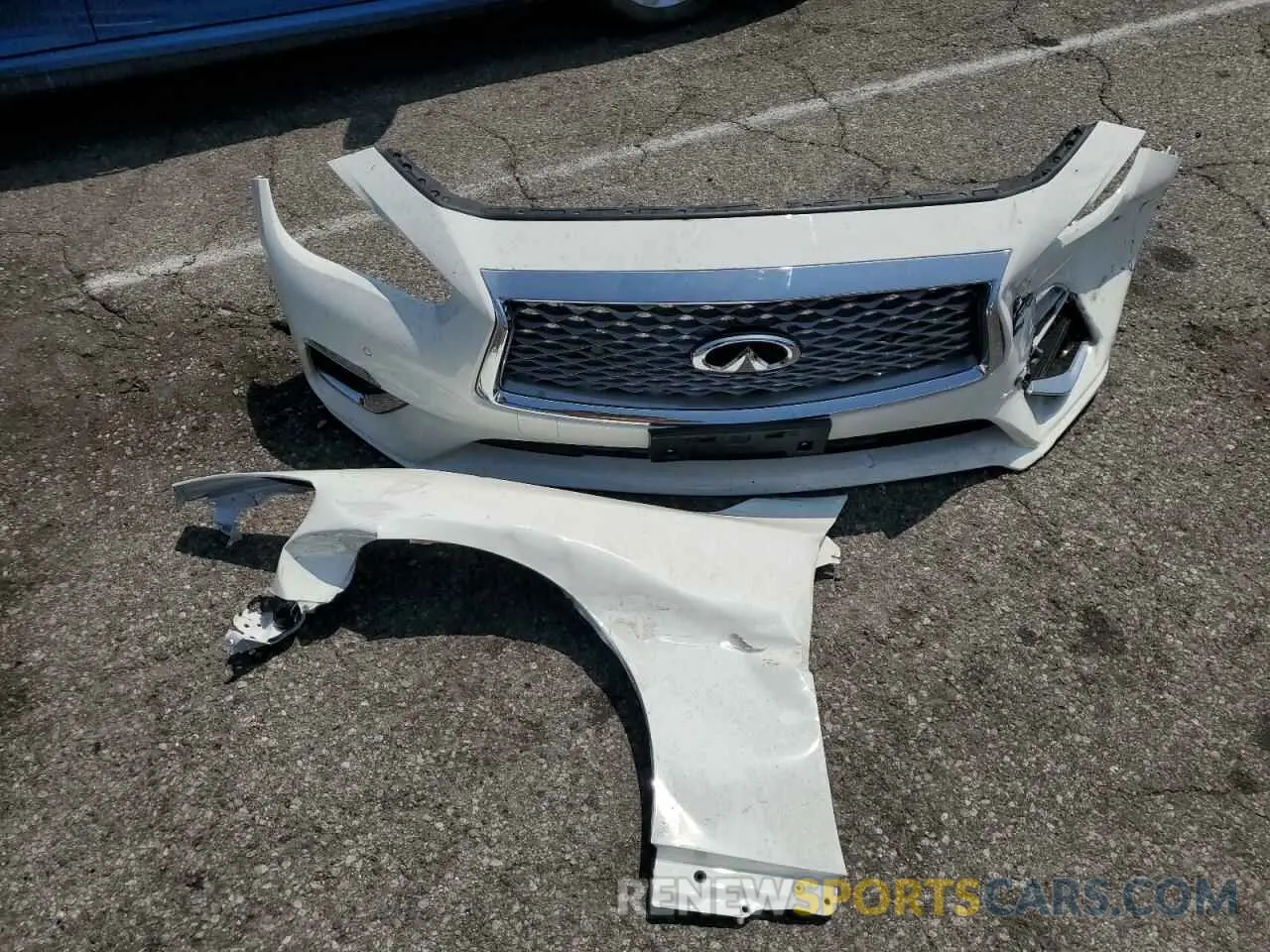12 Photograph of a damaged car JN1EV7BPXPM510680 INFINITI Q50 2023
