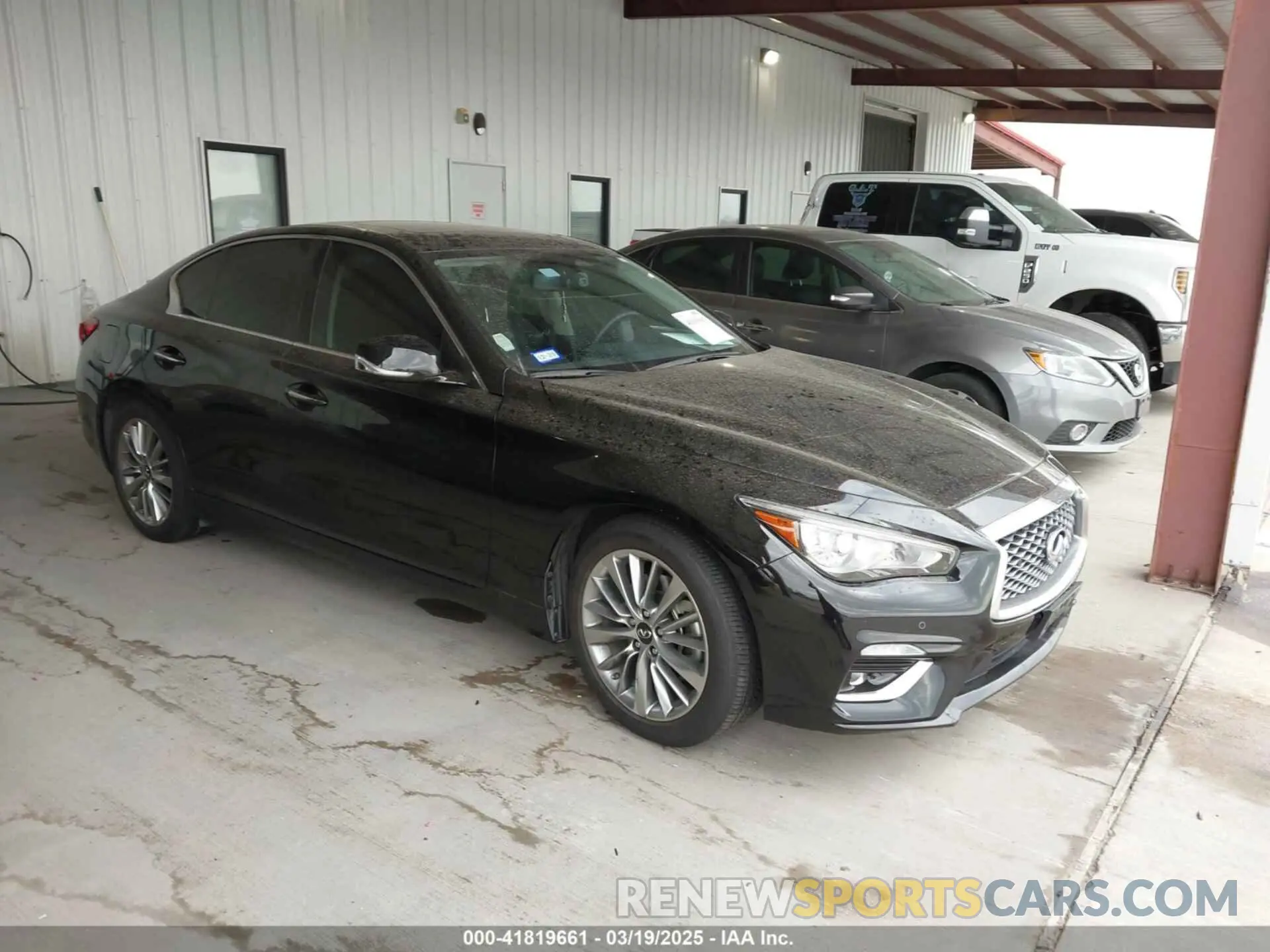 1 Photograph of a damaged car JN1EV7BPXPM512588 INFINITI Q50 2023