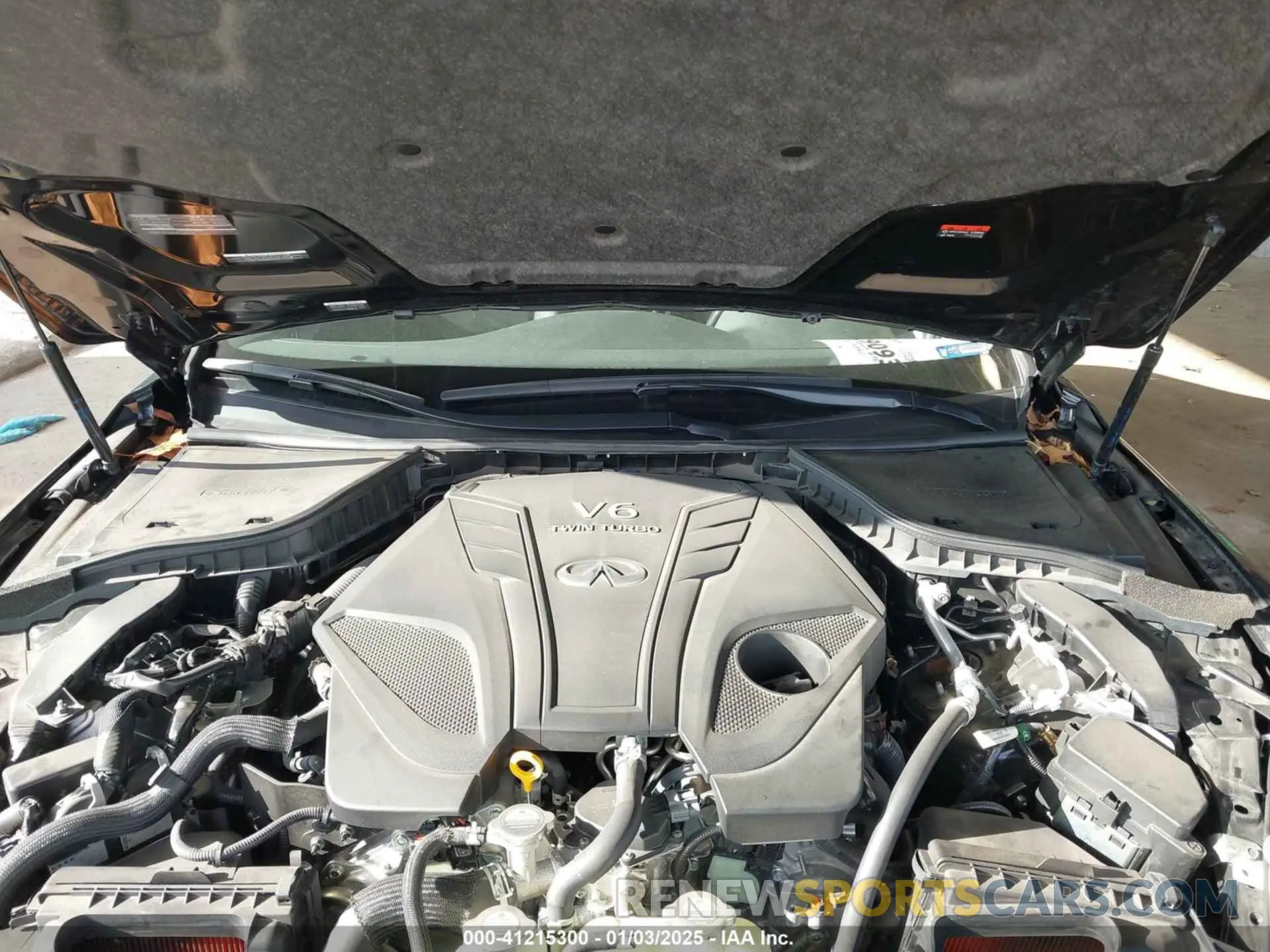 10 Photograph of a damaged car JN1EV7BR0PM542376 INFINITI Q50 2023