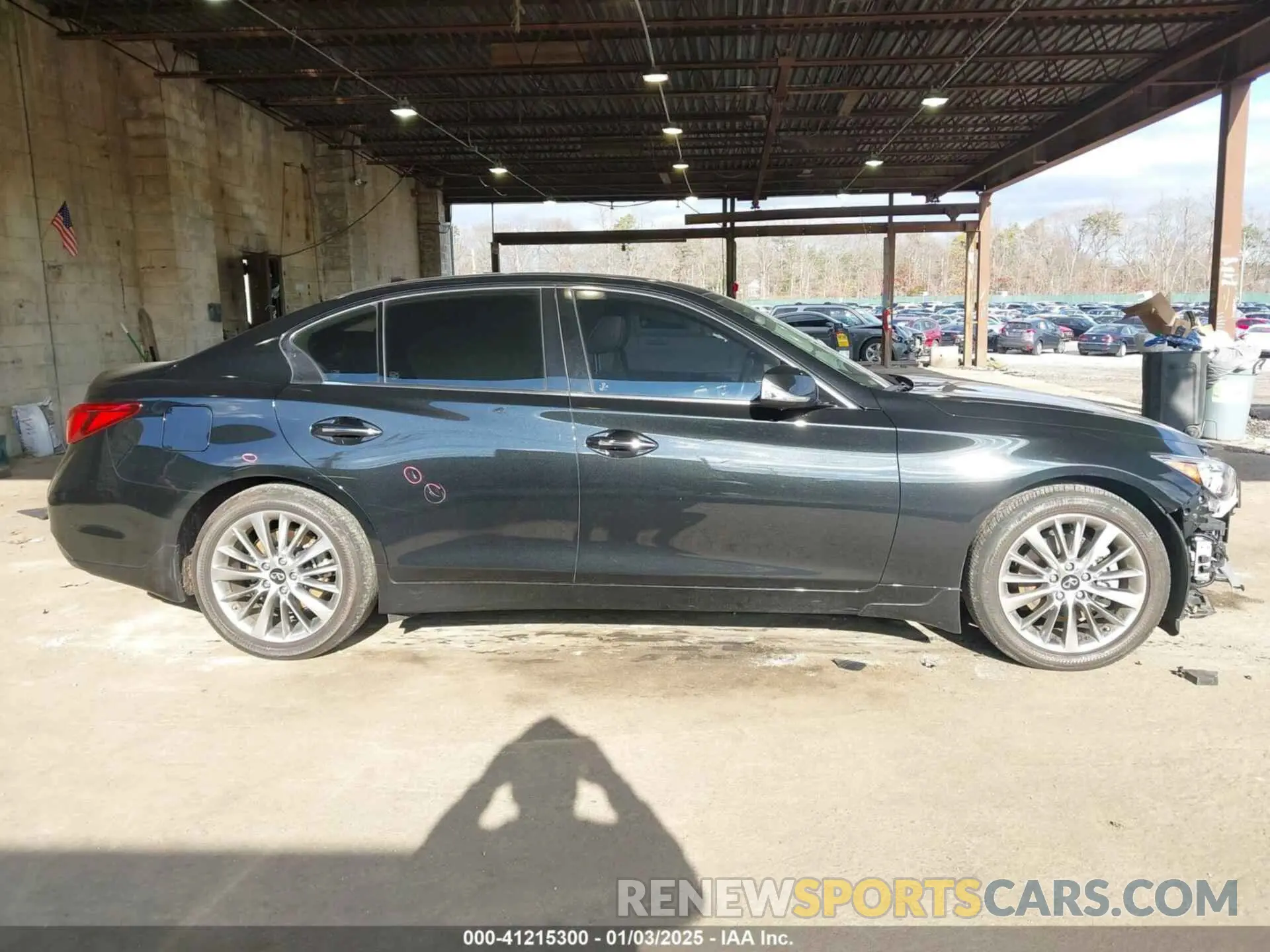 14 Photograph of a damaged car JN1EV7BR0PM542376 INFINITI Q50 2023