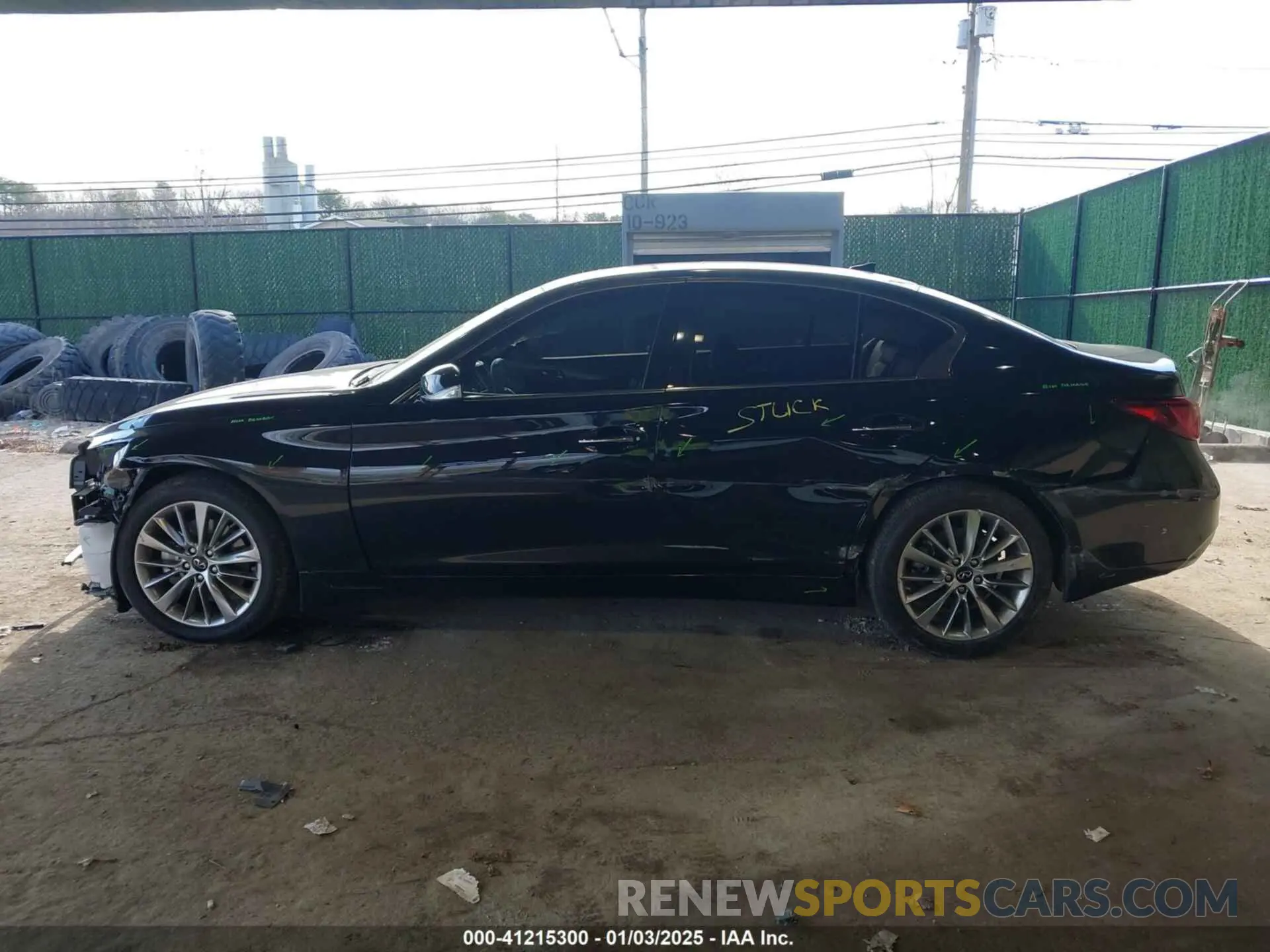 15 Photograph of a damaged car JN1EV7BR0PM542376 INFINITI Q50 2023