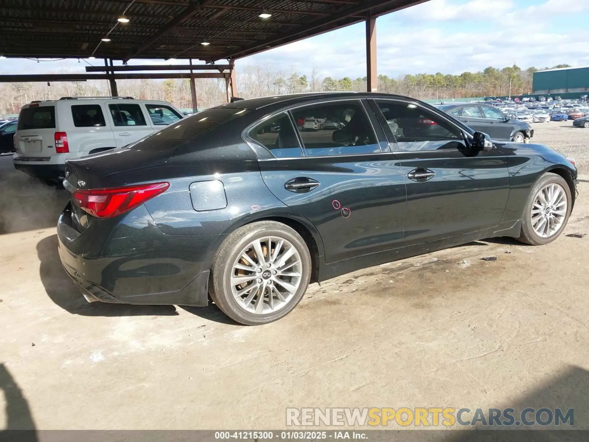 4 Photograph of a damaged car JN1EV7BR0PM542376 INFINITI Q50 2023