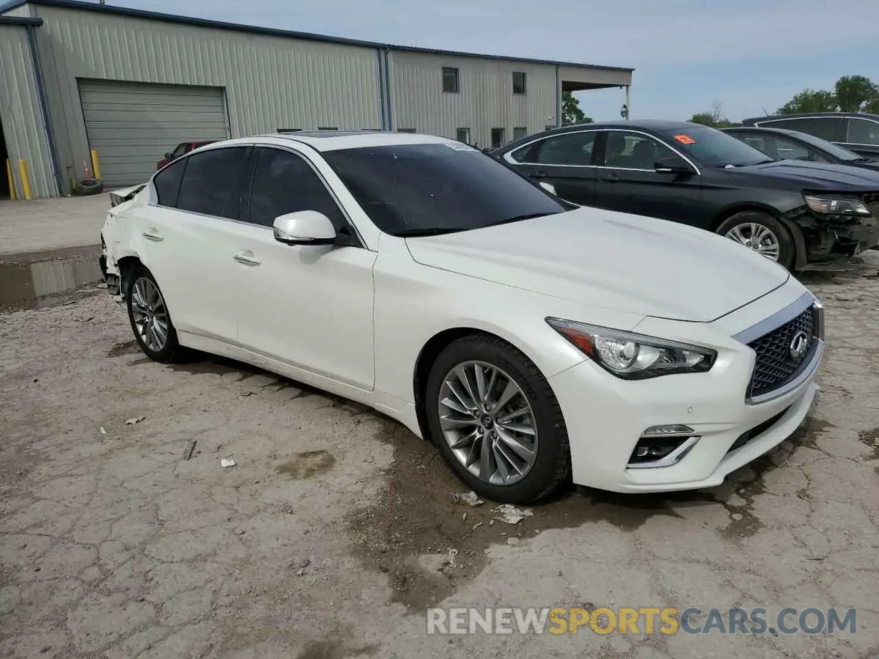 4 Photograph of a damaged car JN1EV7BR1PM540930 INFINITI Q50 2023
