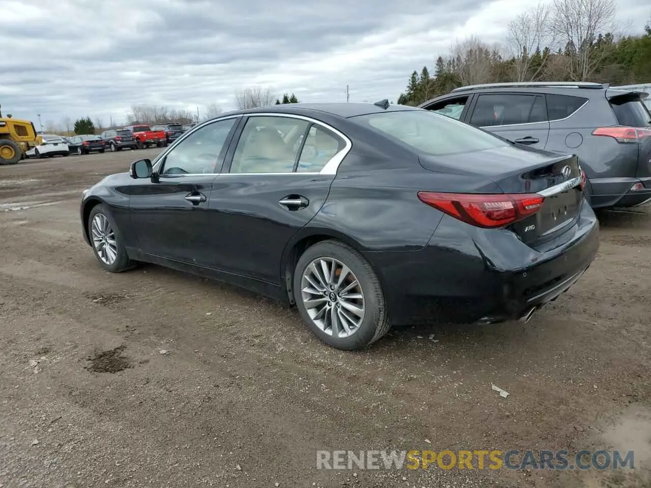 2 Photograph of a damaged car JN1EV7BR1PM543584 INFINITI Q50 2023