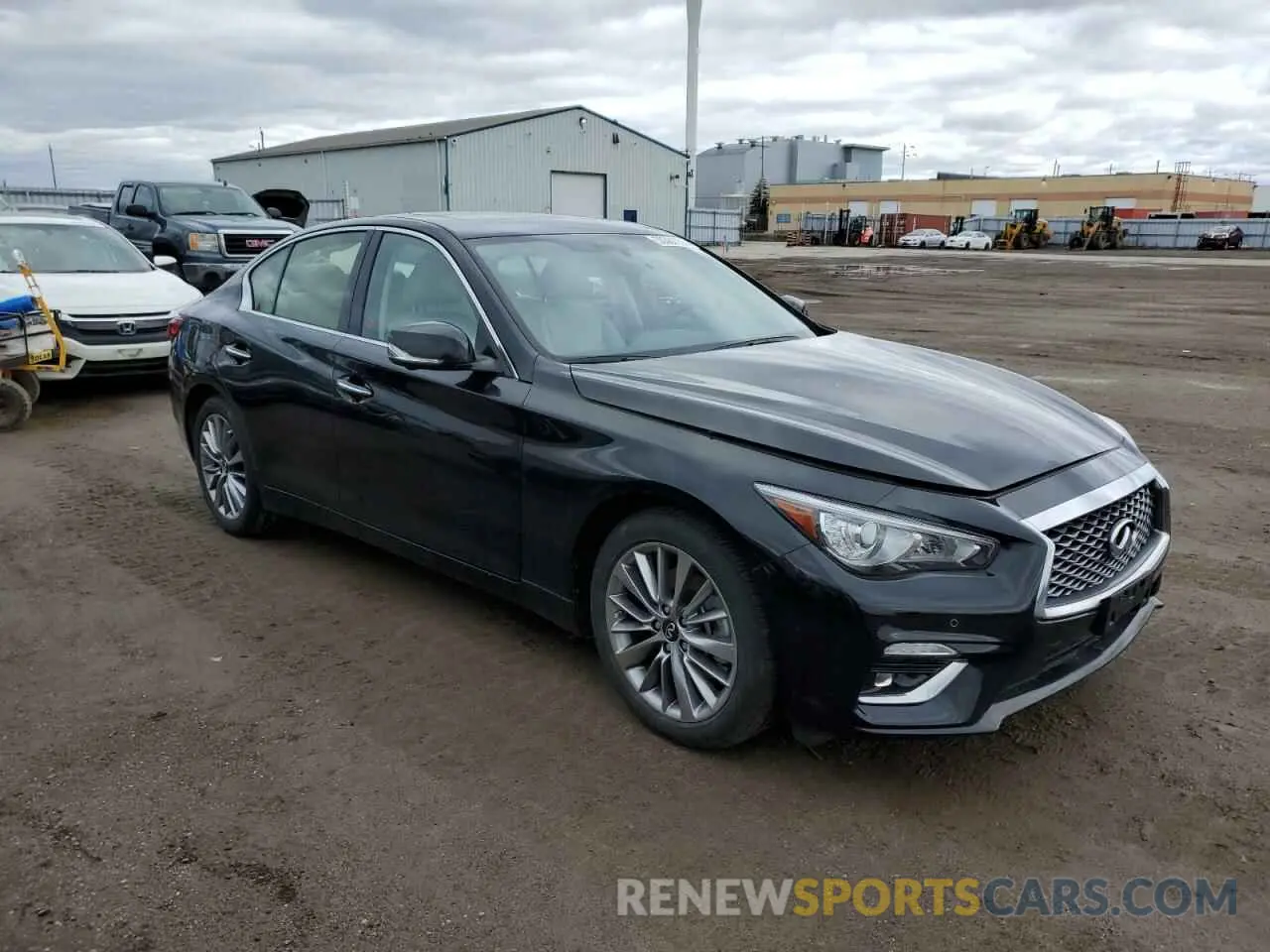 4 Photograph of a damaged car JN1EV7BR1PM543584 INFINITI Q50 2023