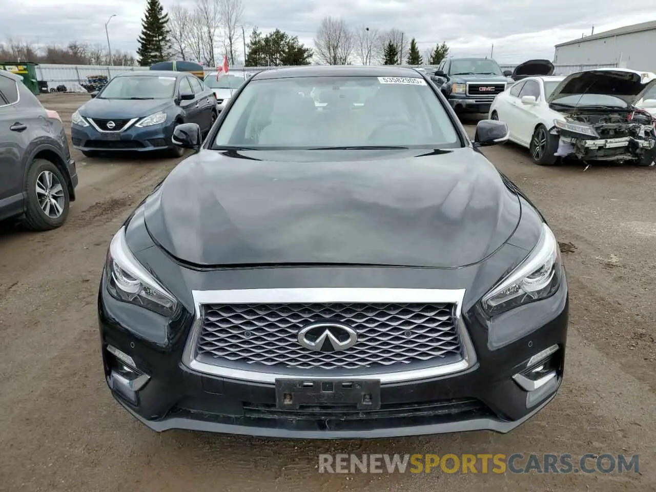 5 Photograph of a damaged car JN1EV7BR1PM543584 INFINITI Q50 2023