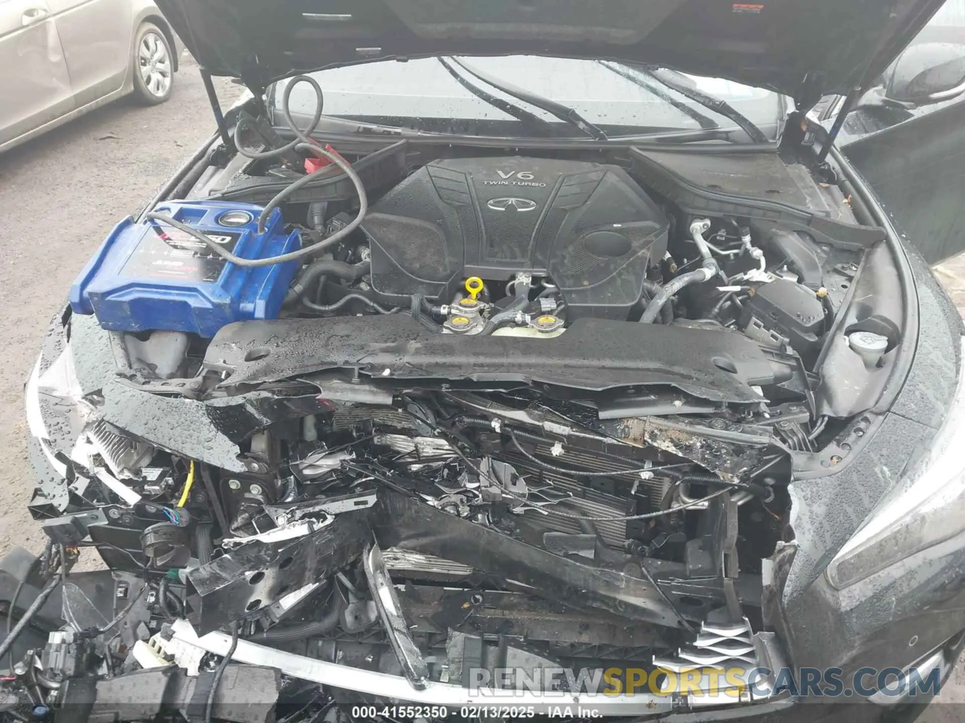 10 Photograph of a damaged car JN1EV7BR2PM541150 INFINITI Q50 2023