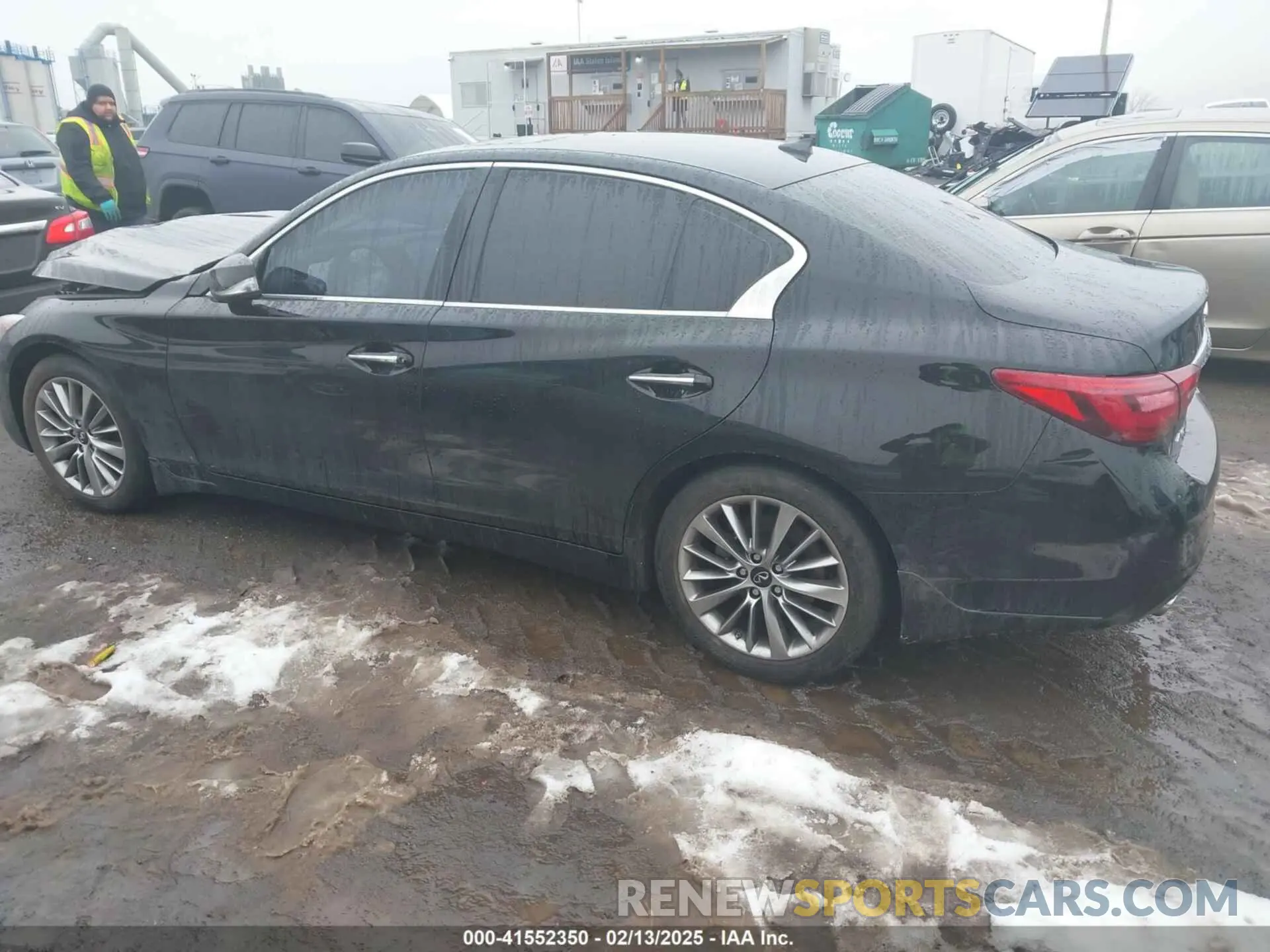 13 Photograph of a damaged car JN1EV7BR2PM541150 INFINITI Q50 2023