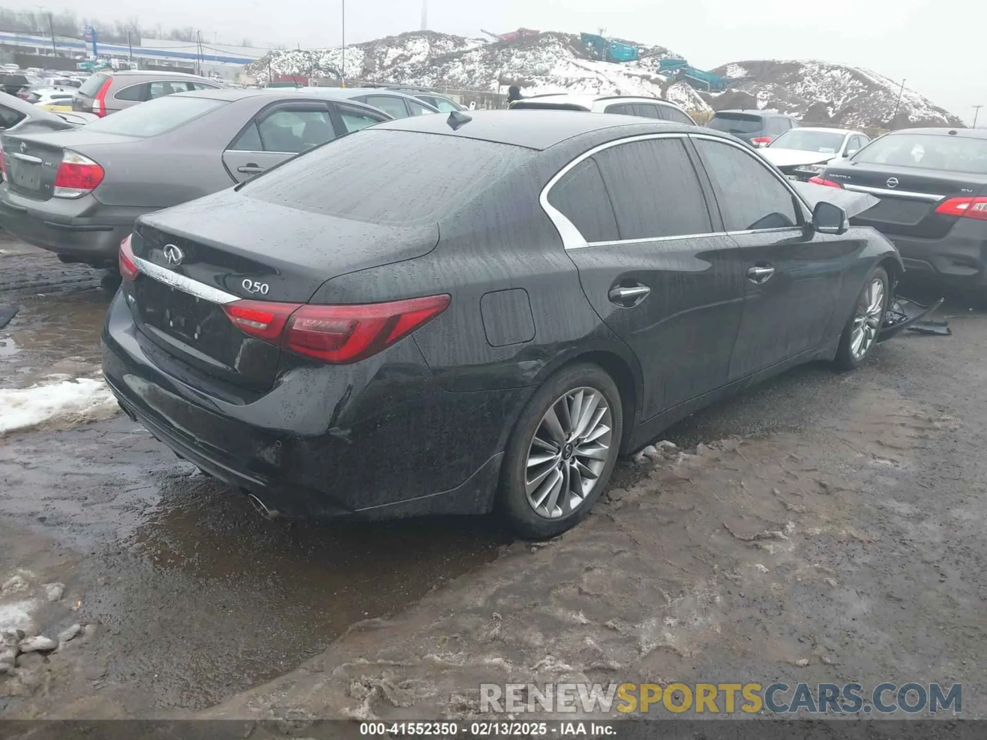 4 Photograph of a damaged car JN1EV7BR2PM541150 INFINITI Q50 2023