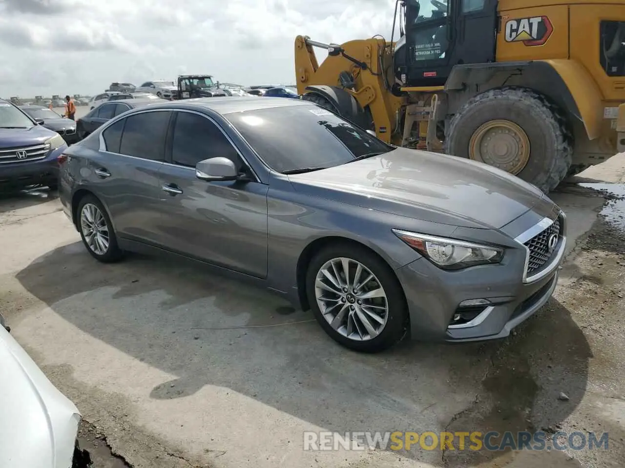 4 Photograph of a damaged car JN1EV7BR2PM541987 INFINITI Q50 2023