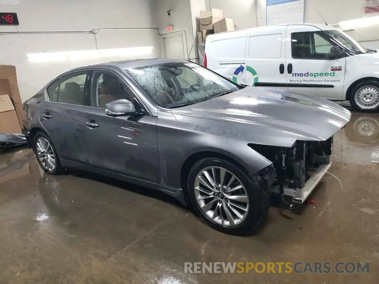 4 Photograph of a damaged car JN1EV7BR3PM540346 INFINITI Q50 2023