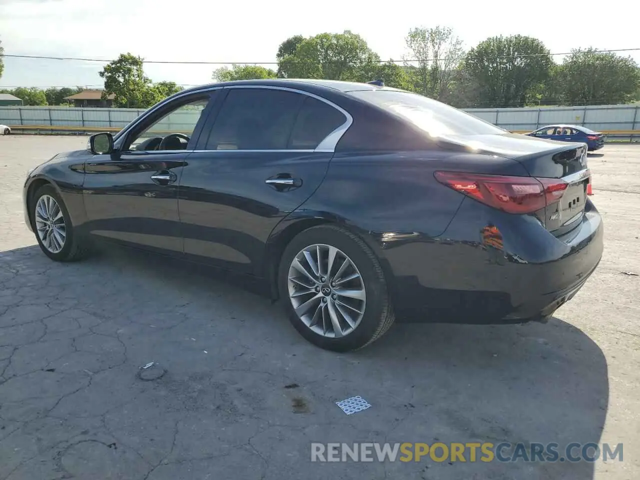 2 Photograph of a damaged car JN1EV7BR3PM543411 INFINITI Q50 2023