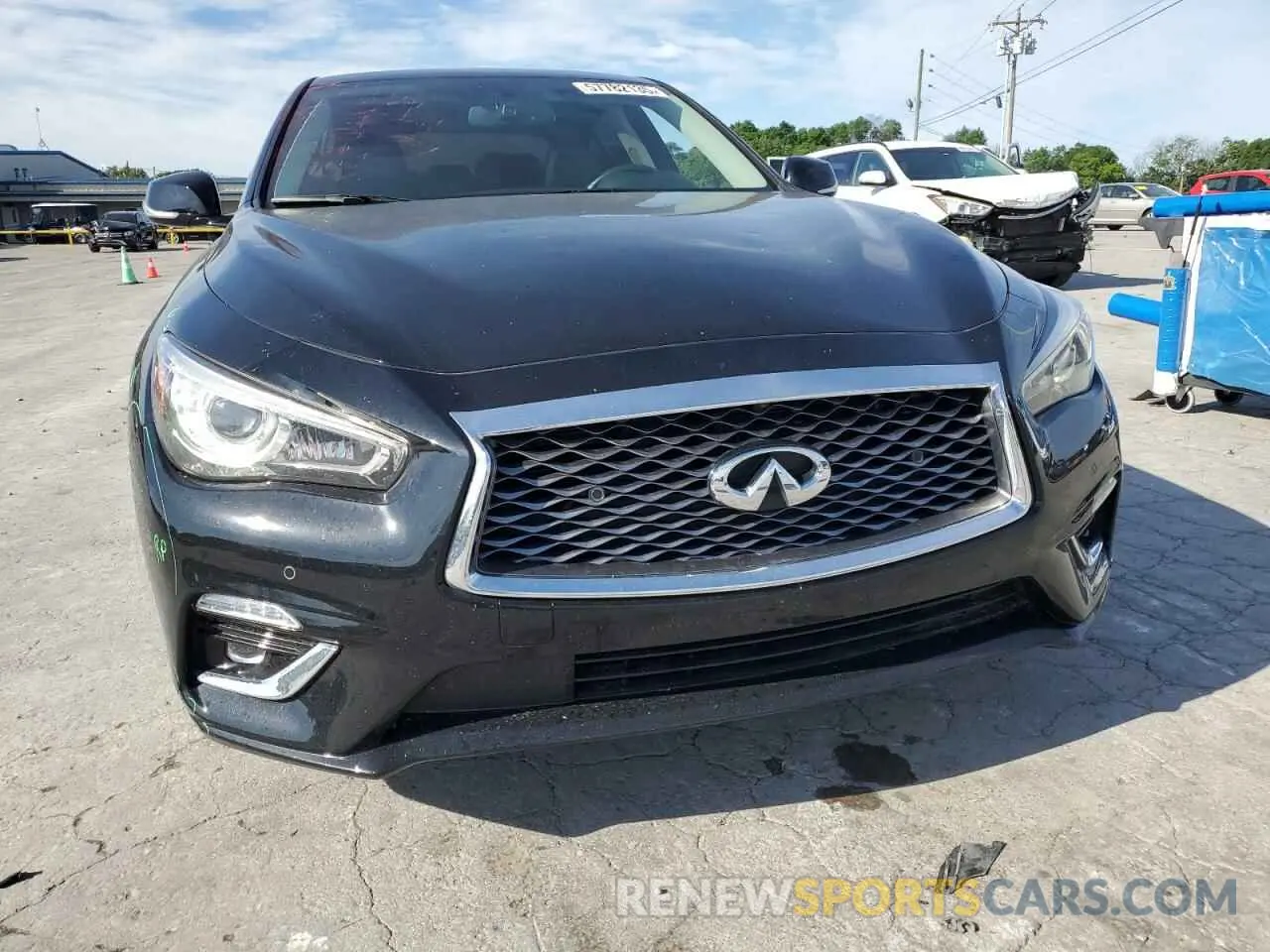 5 Photograph of a damaged car JN1EV7BR3PM543411 INFINITI Q50 2023