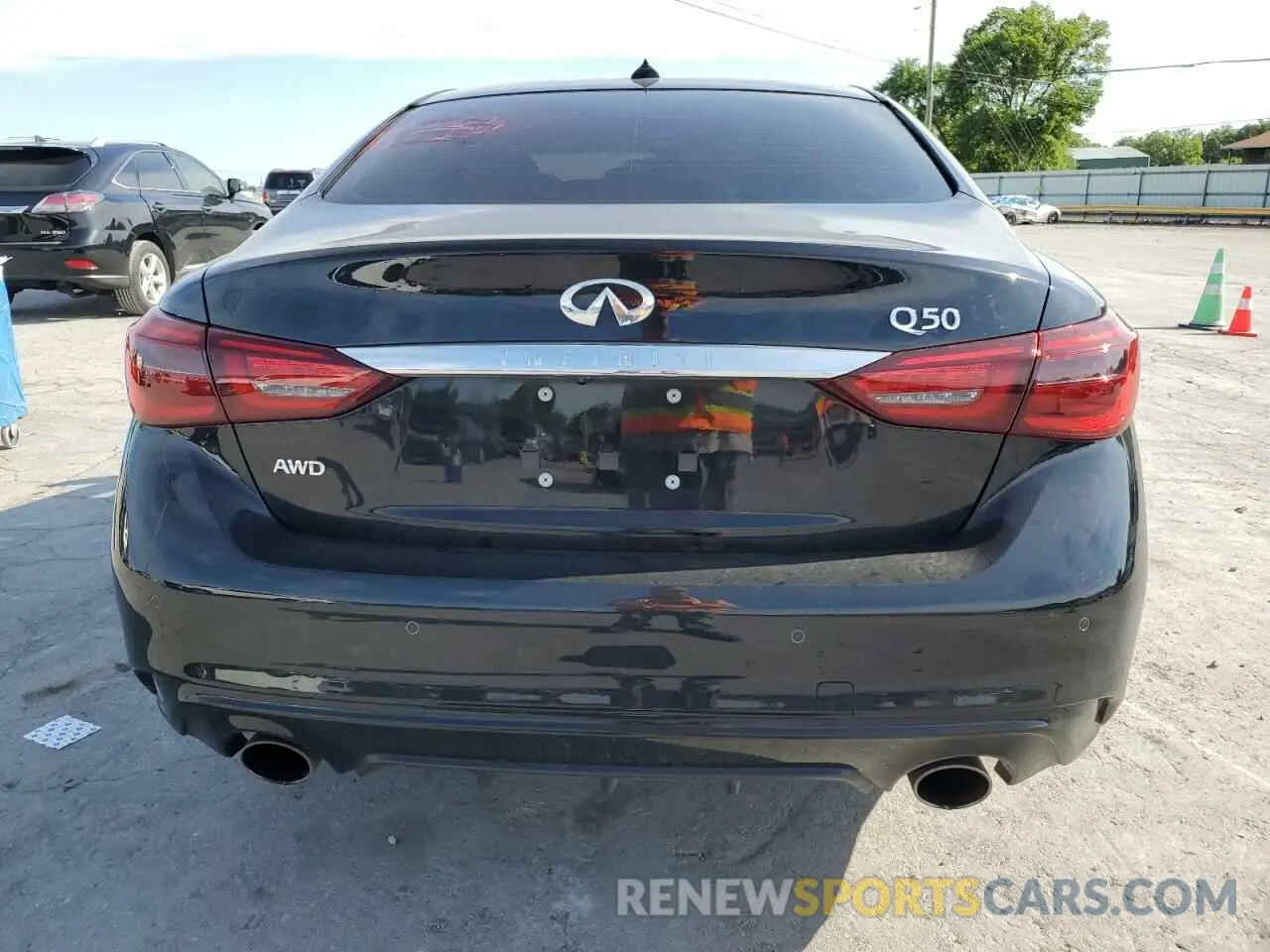 6 Photograph of a damaged car JN1EV7BR3PM543411 INFINITI Q50 2023
