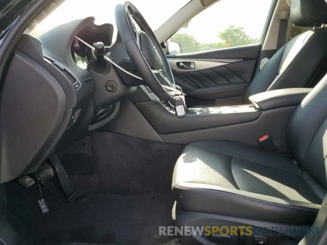 7 Photograph of a damaged car JN1EV7BR3PM543411 INFINITI Q50 2023