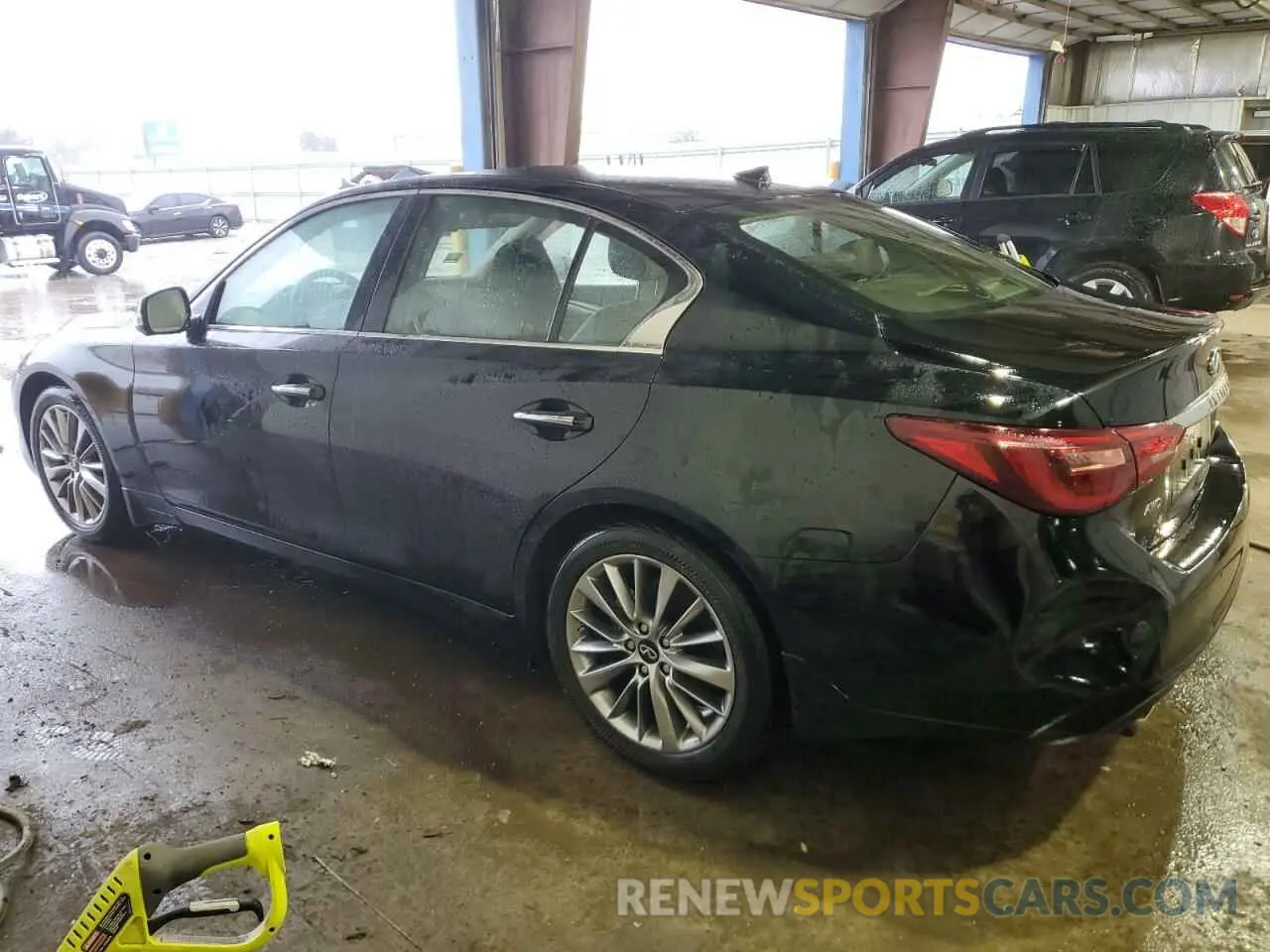2 Photograph of a damaged car JN1EV7BR7PM540110 INFINITI Q50 2023