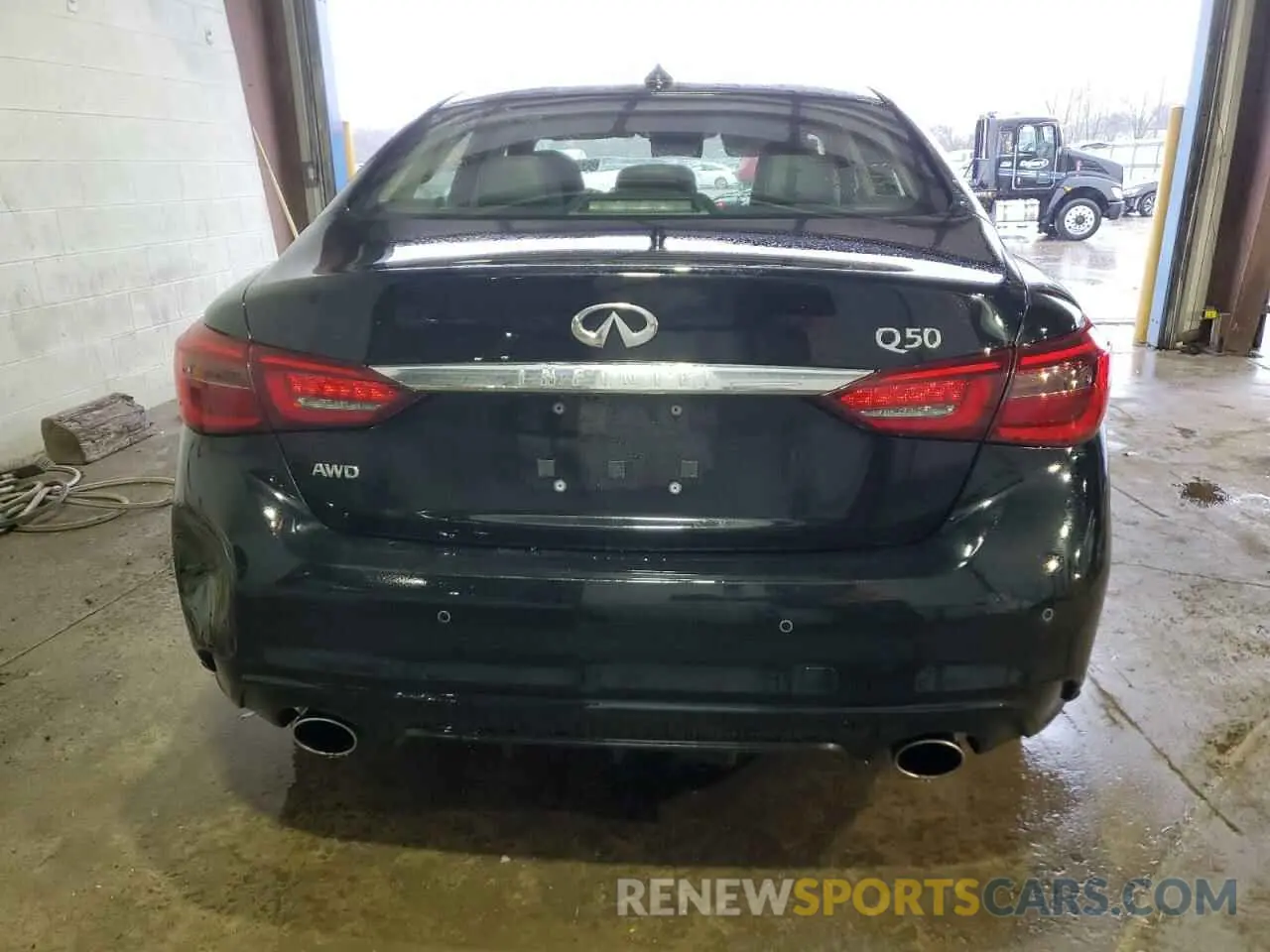 6 Photograph of a damaged car JN1EV7BR7PM540110 INFINITI Q50 2023