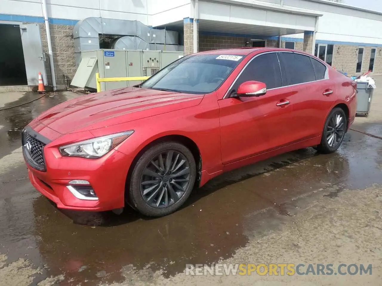 1 Photograph of a damaged car JN1EV7BR7PM543122 INFINITI Q50 2023