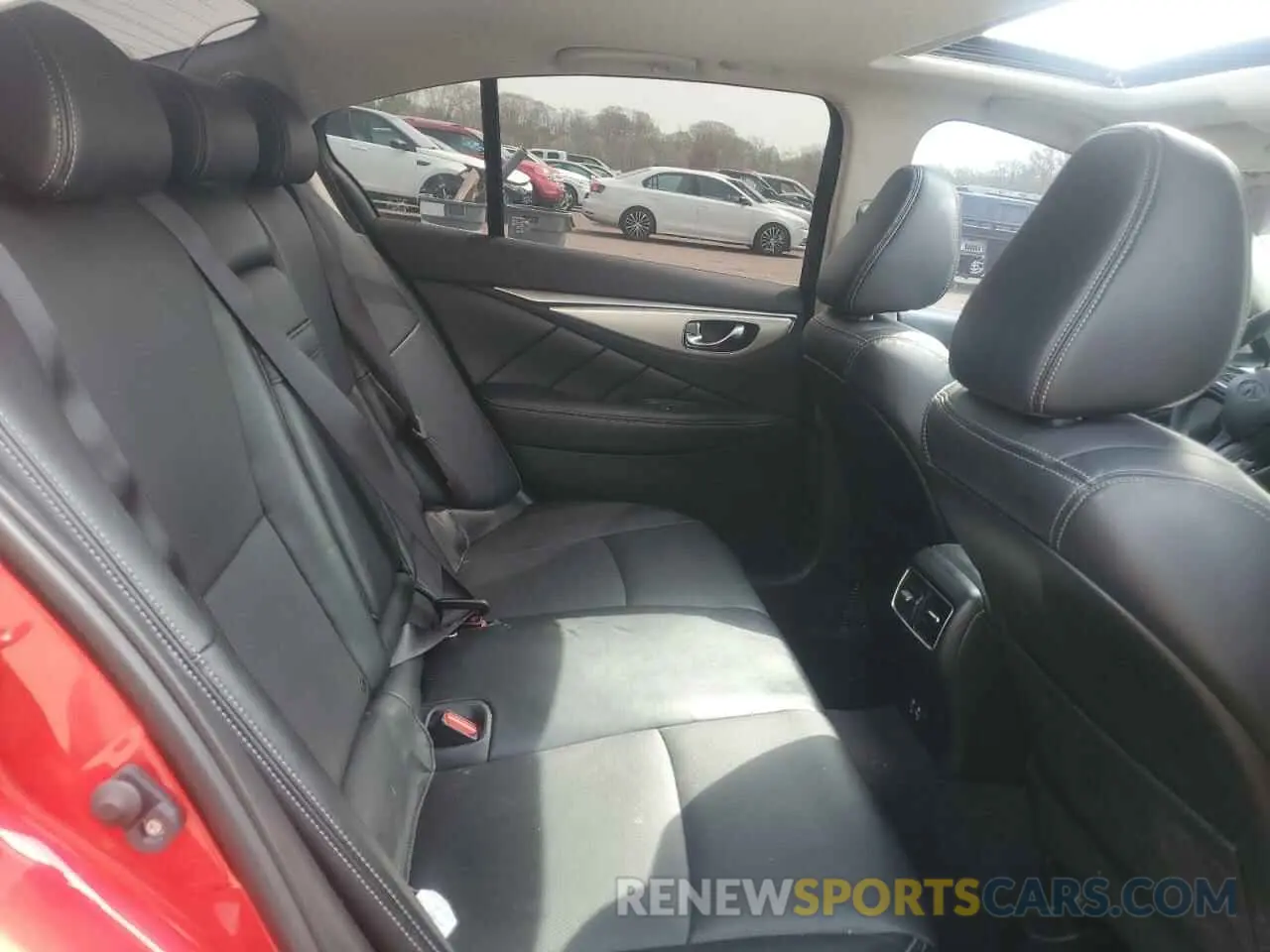 10 Photograph of a damaged car JN1EV7BR7PM543122 INFINITI Q50 2023