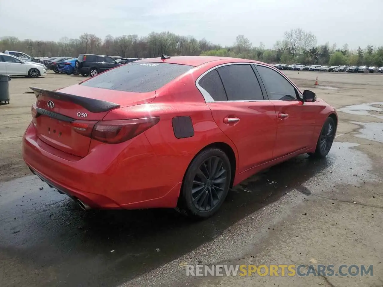 3 Photograph of a damaged car JN1EV7BR7PM543122 INFINITI Q50 2023