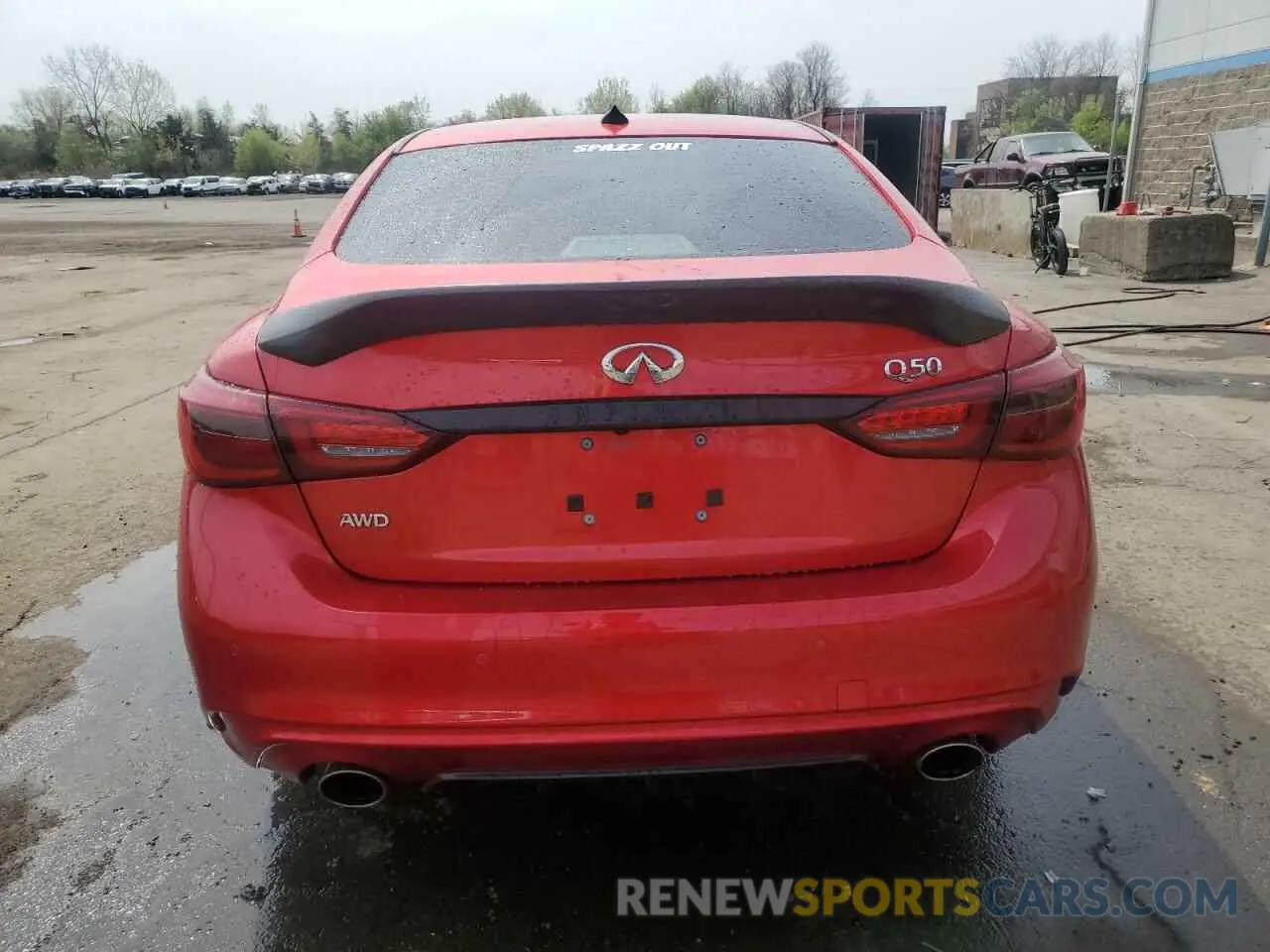 6 Photograph of a damaged car JN1EV7BR7PM543122 INFINITI Q50 2023