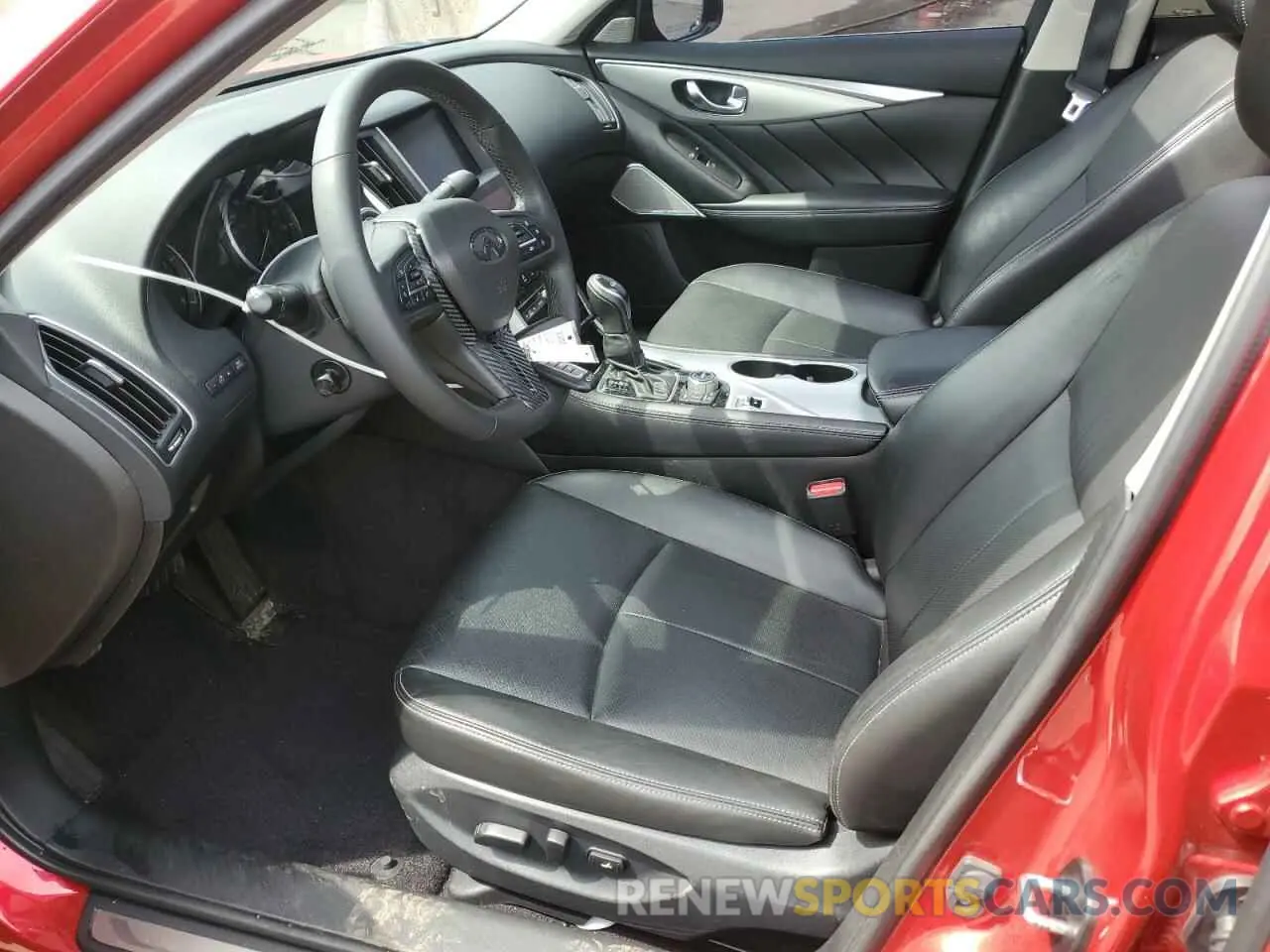 7 Photograph of a damaged car JN1EV7BR7PM543122 INFINITI Q50 2023