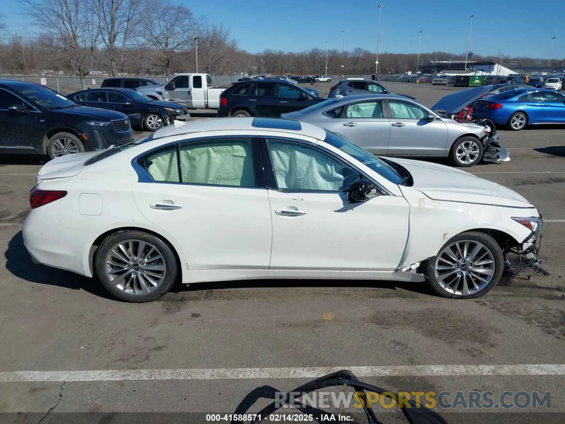 13 Photograph of a damaged car JN1EV7BRXPM542112 INFINITI Q50 2023