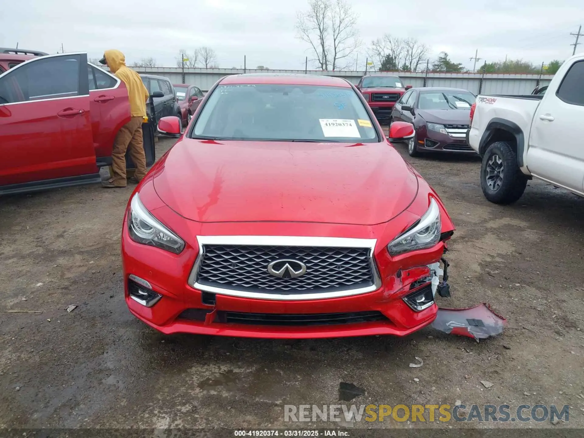11 Photograph of a damaged car JN1EV7BRXPM543616 INFINITI Q50 2023